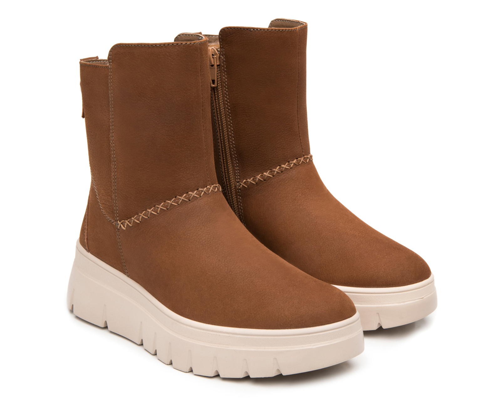 Foto 2 pulgar | Foto 1 | Botas Casuales Flexi Dariela de Piel para Mujer