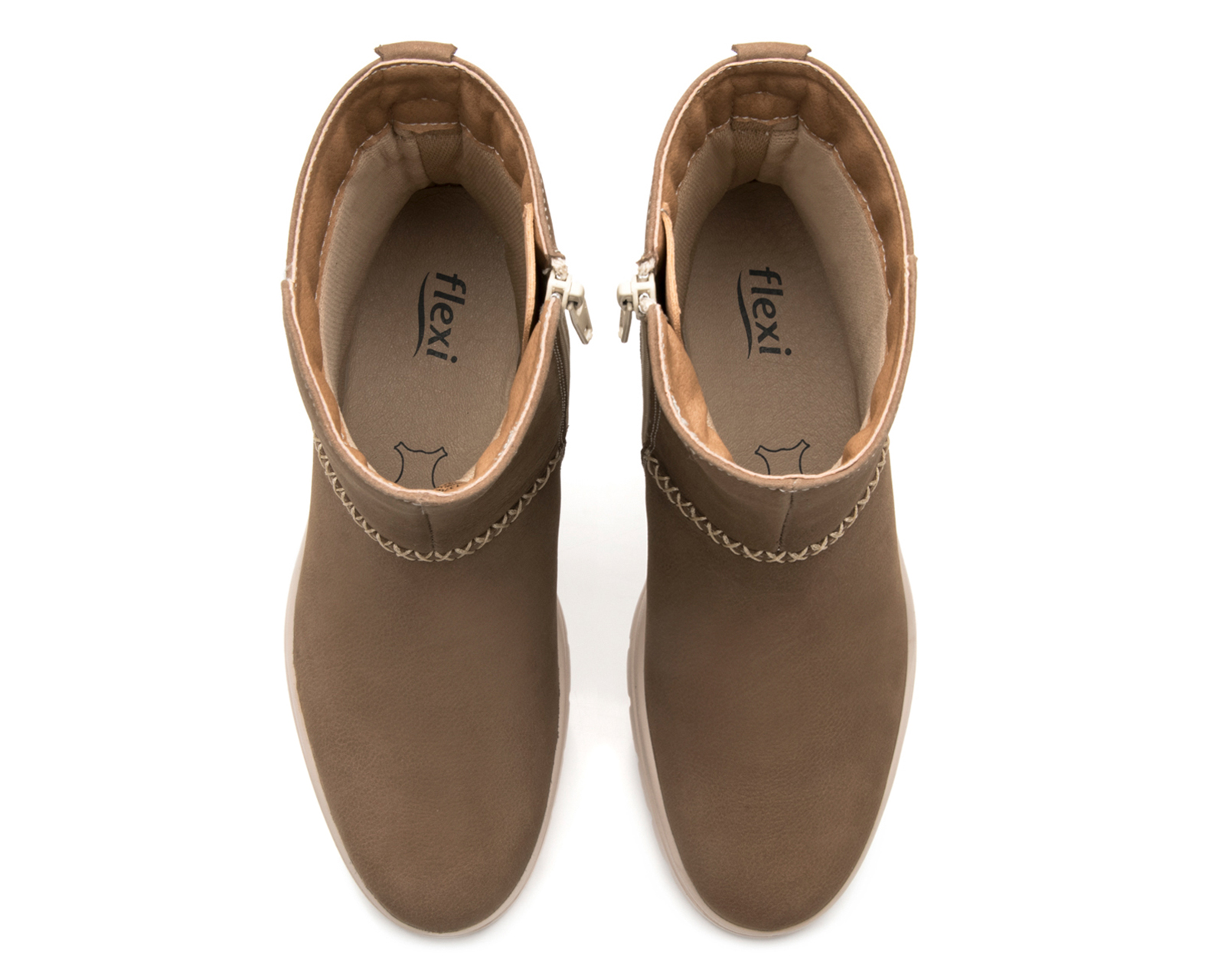 Foto 5 | Foto 5 | Botas Casuales Flexi Dariela de Piel para Mujer