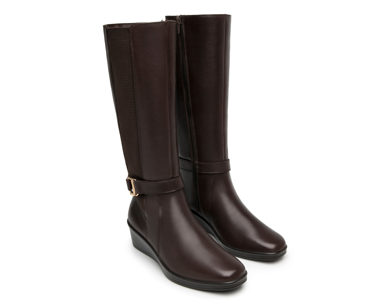 Foto 1 | Foto 1 | Botas Casuales Flexi de Piel para Mujer