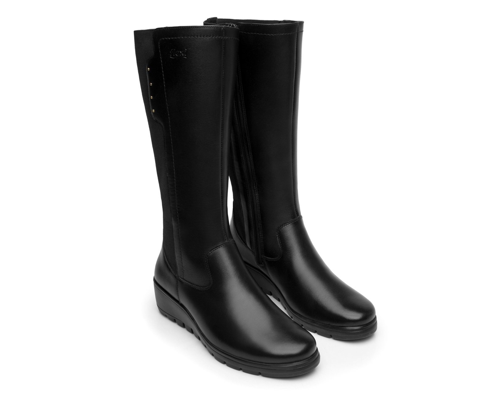 Foto 2 pulgar | Foto 1 | Botas Casuales Flexi Cataleya de Piel para Mujer