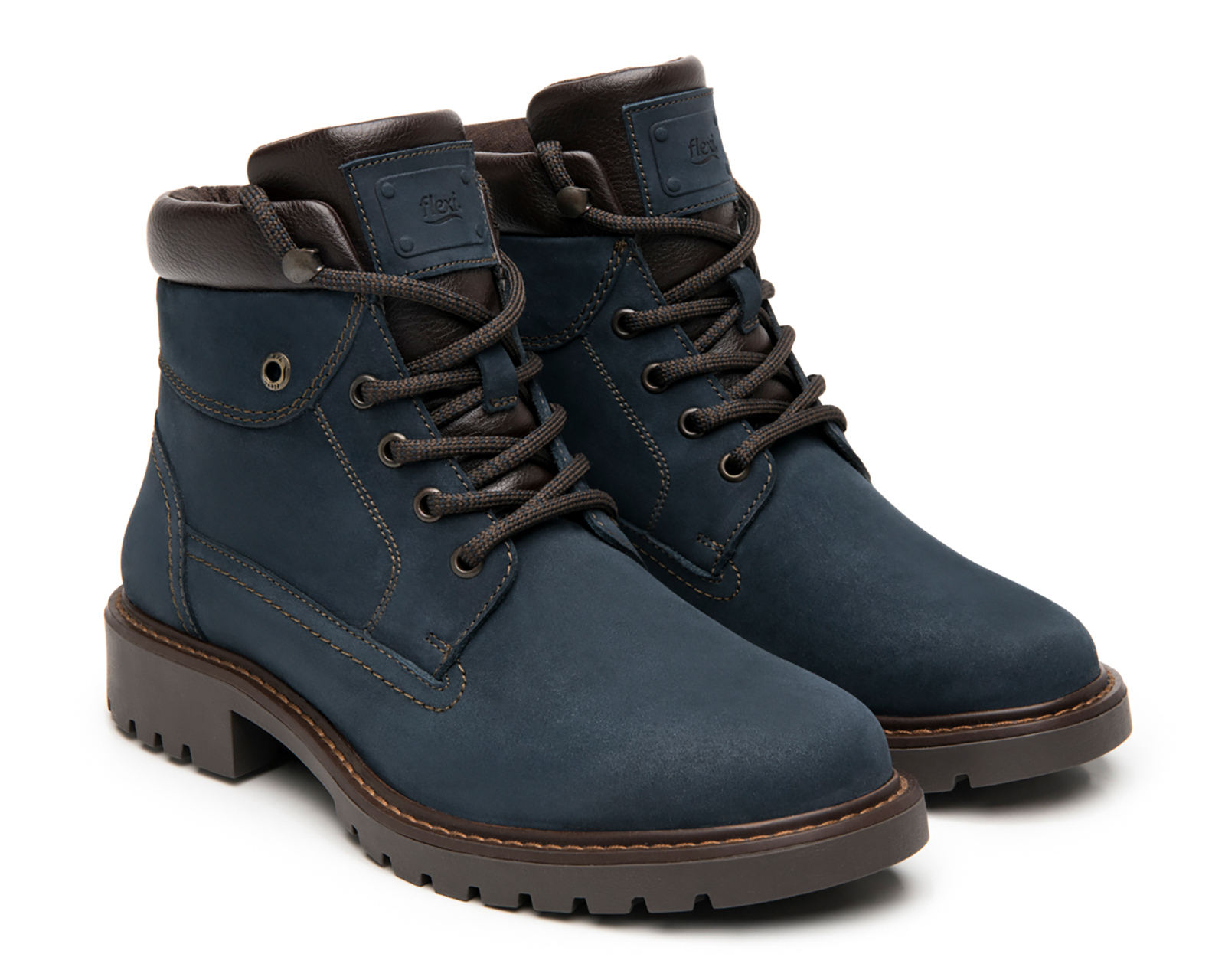 Foto 2 pulgar | Foto 1 | Botas Outdoor Flexi Aldara de Piel para Mujer