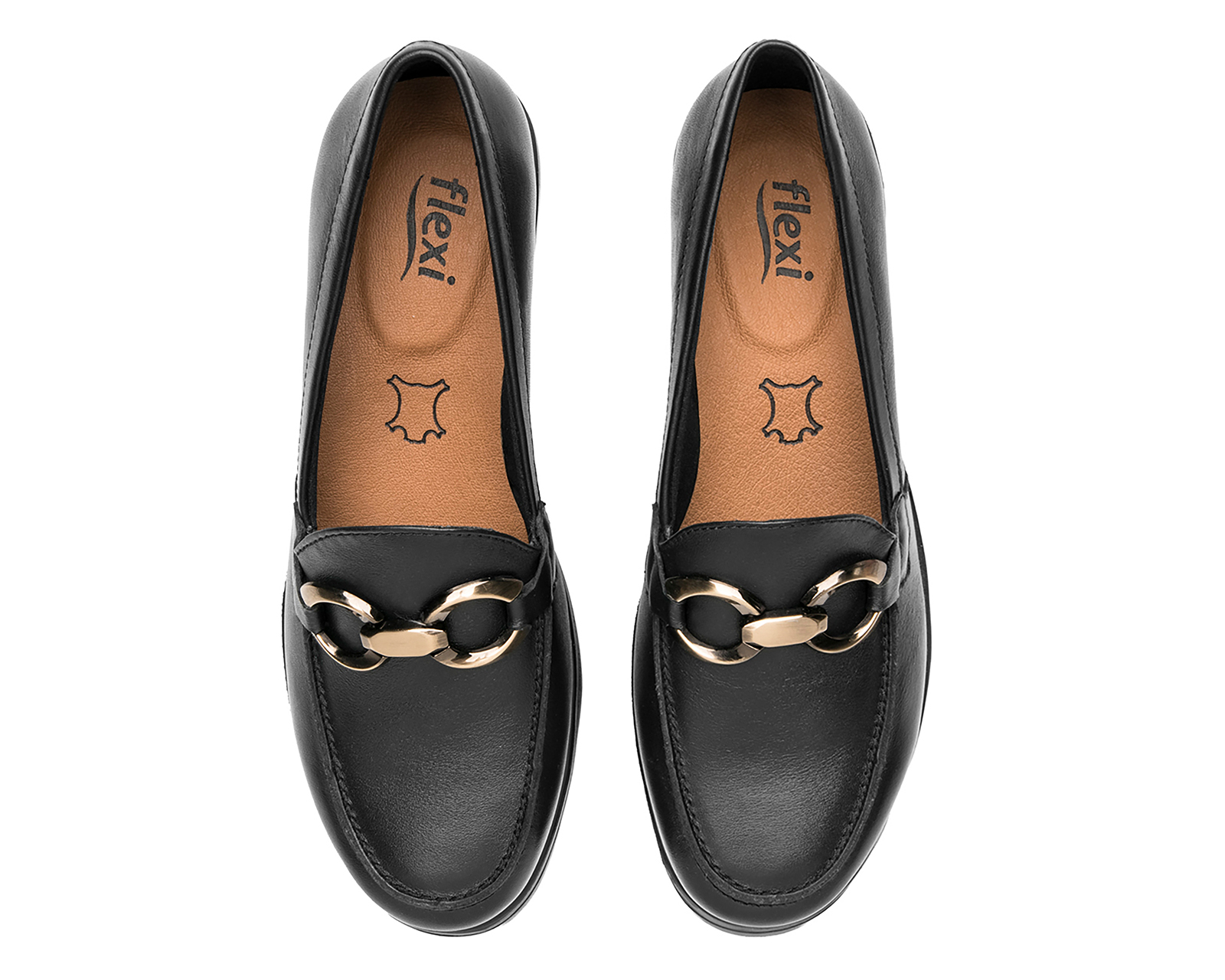 Foto 5 | Foto 5 | Mocasines Flexi Cataleya de Piel para Mujer