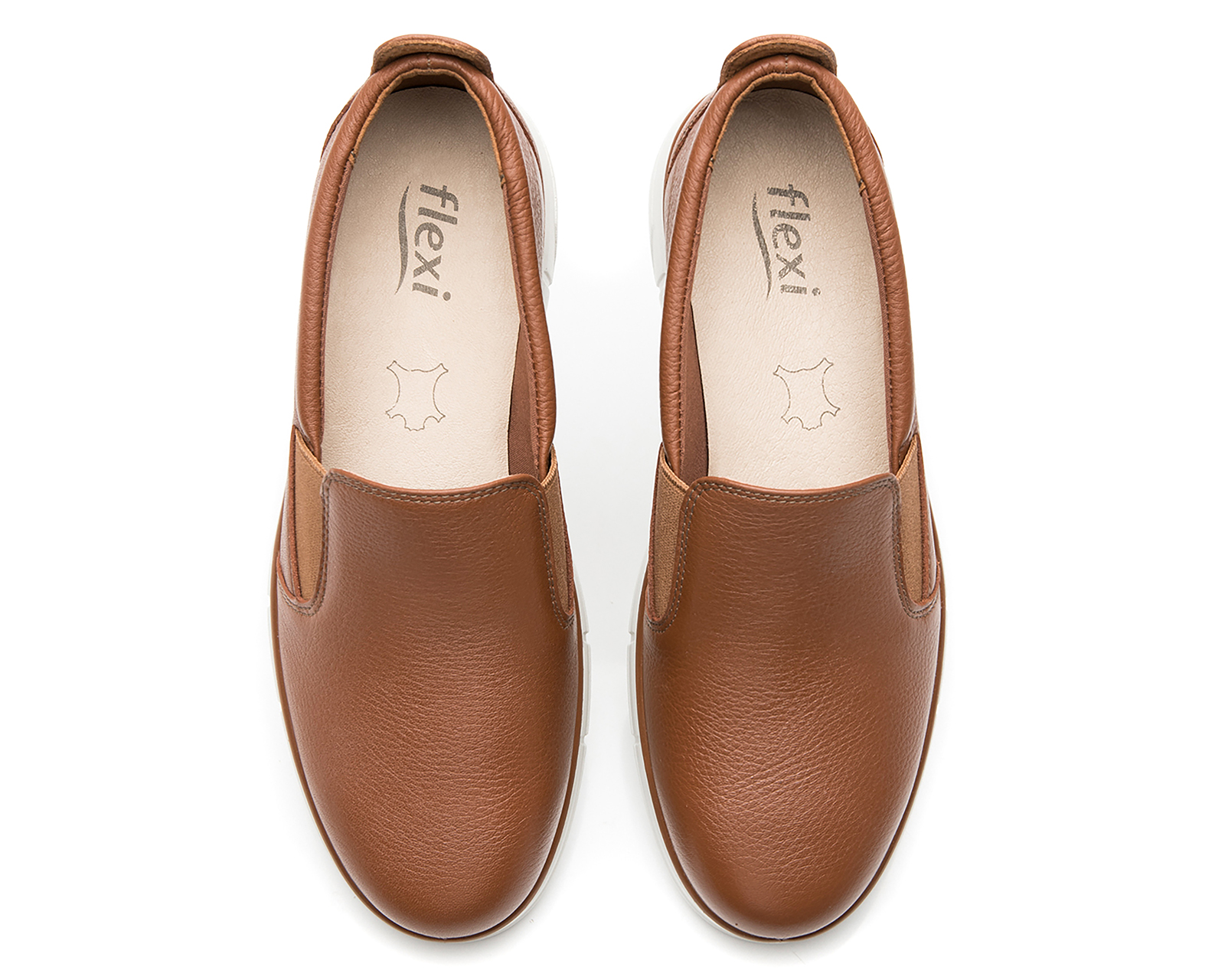 Foto 6 pulgar | Foto 5 | Zapatos Casuales Flexi Turan de Piel para Mujer