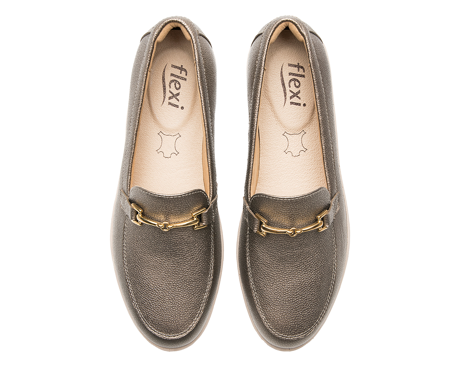 Foto 5 | Foto 5 | Mocasines Flexi Amelie de Piel para Mujer