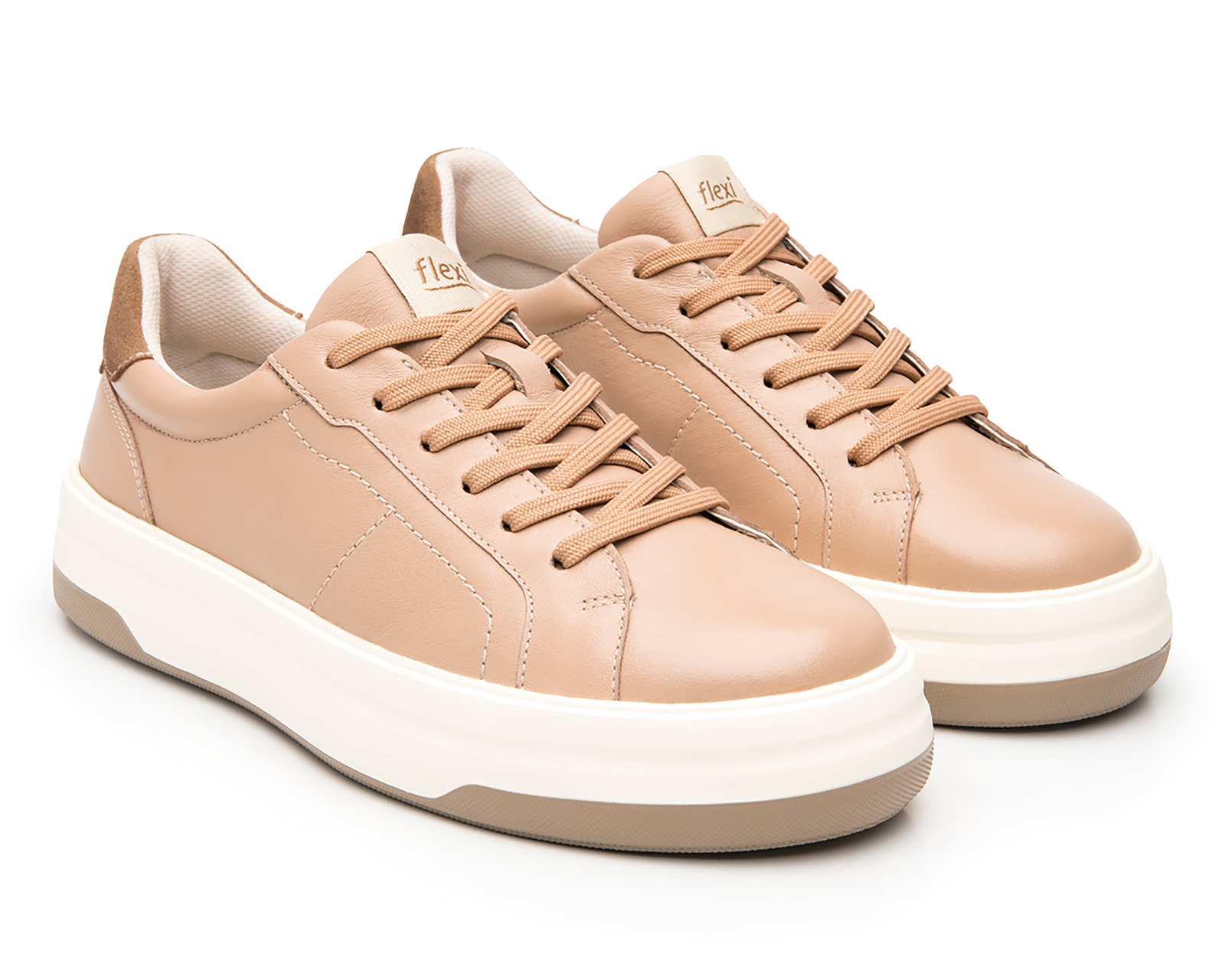 Foto 1 | Foto 1 | Tenis Casuales Flexi Maite de Piel para Mujer