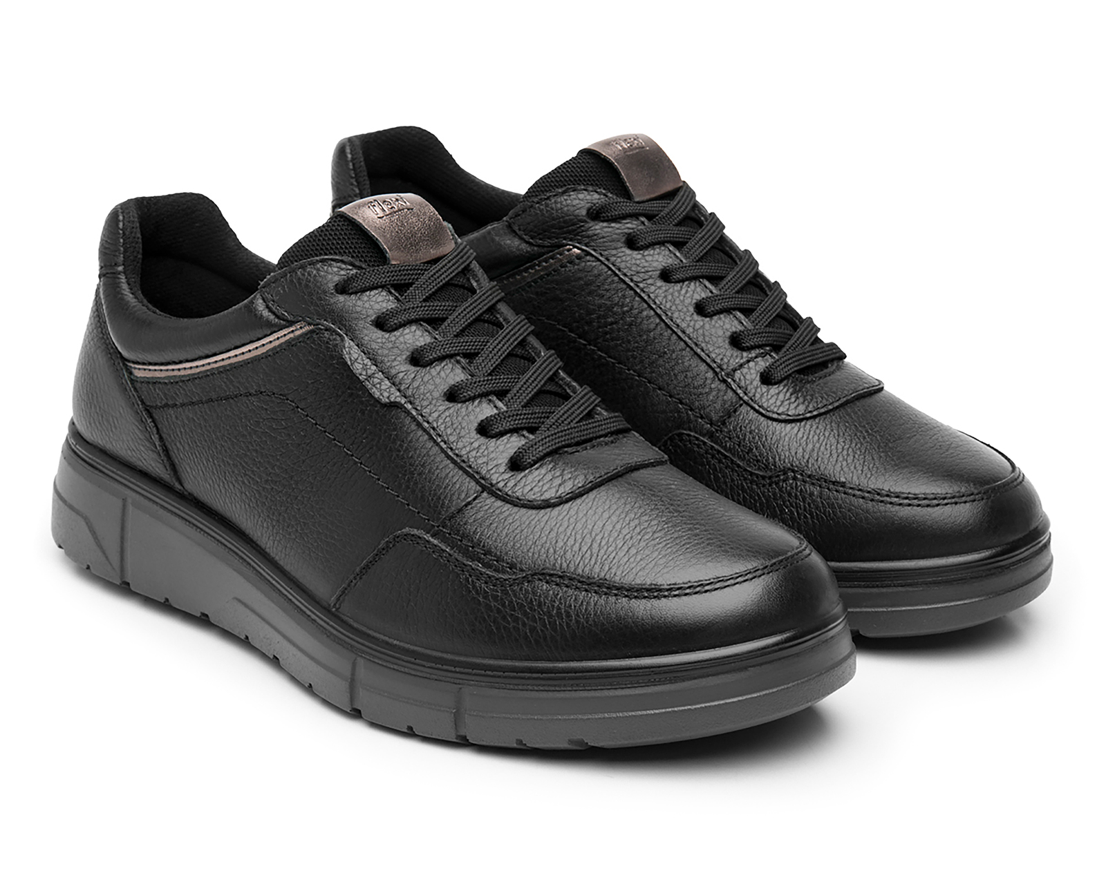 Tenis Confort Flexi Turan de Piel para Mujer