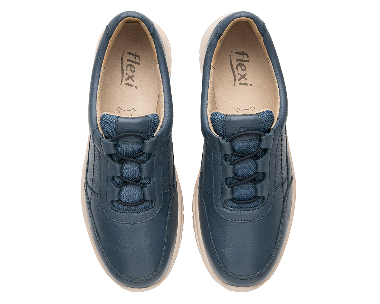 Foto 5 | Foto 5 | Tenis Casuales Flexi Azure de Piel para Mujer