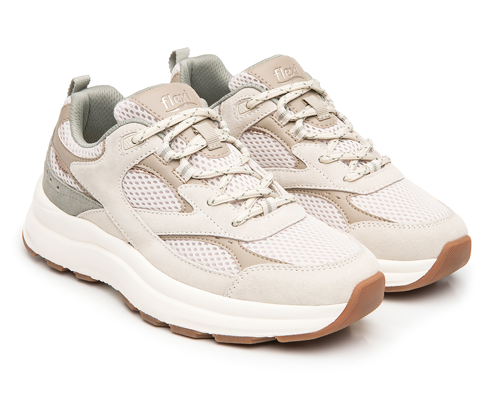 Tenis Confort Flexi Jezz de Piel para Mujer