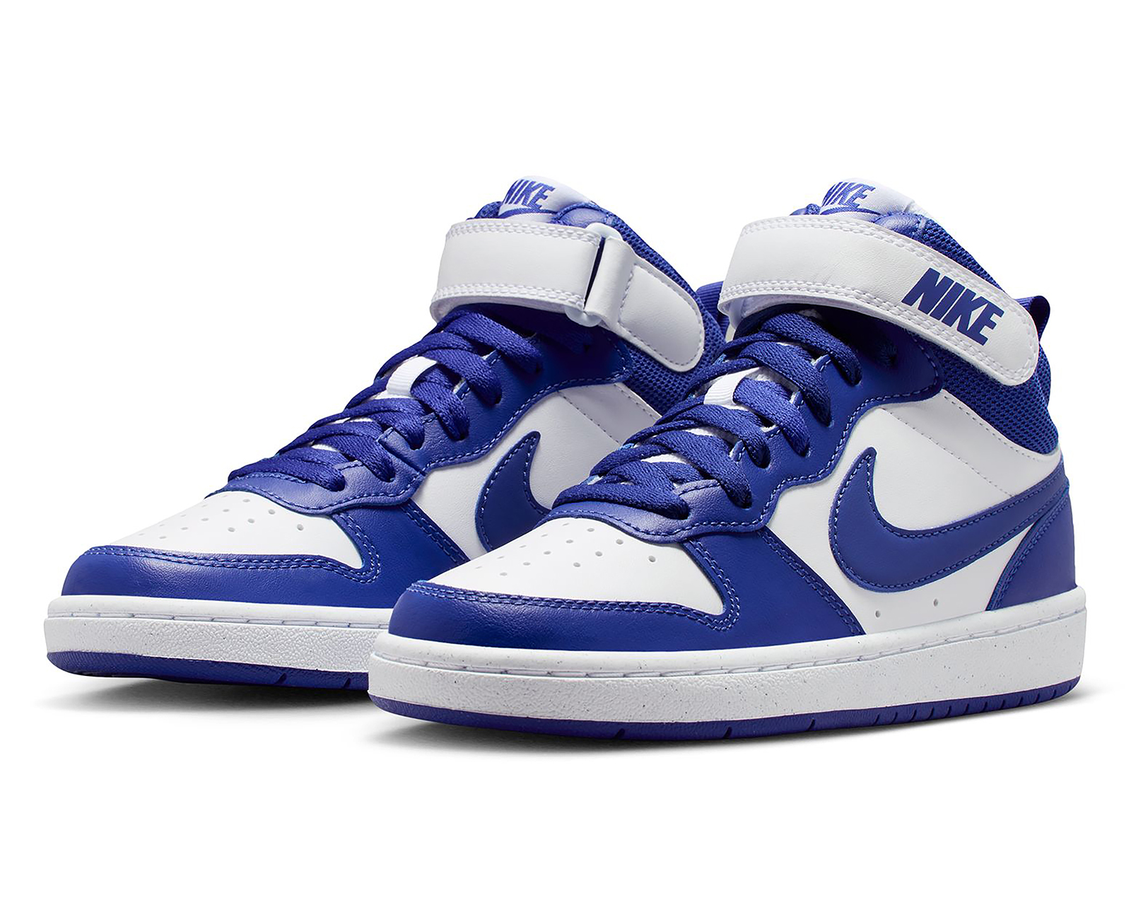 Foto 2 pulgar | Foto 1 | Tenis Nike Court Borough Mid 2 de Piel Juvenil