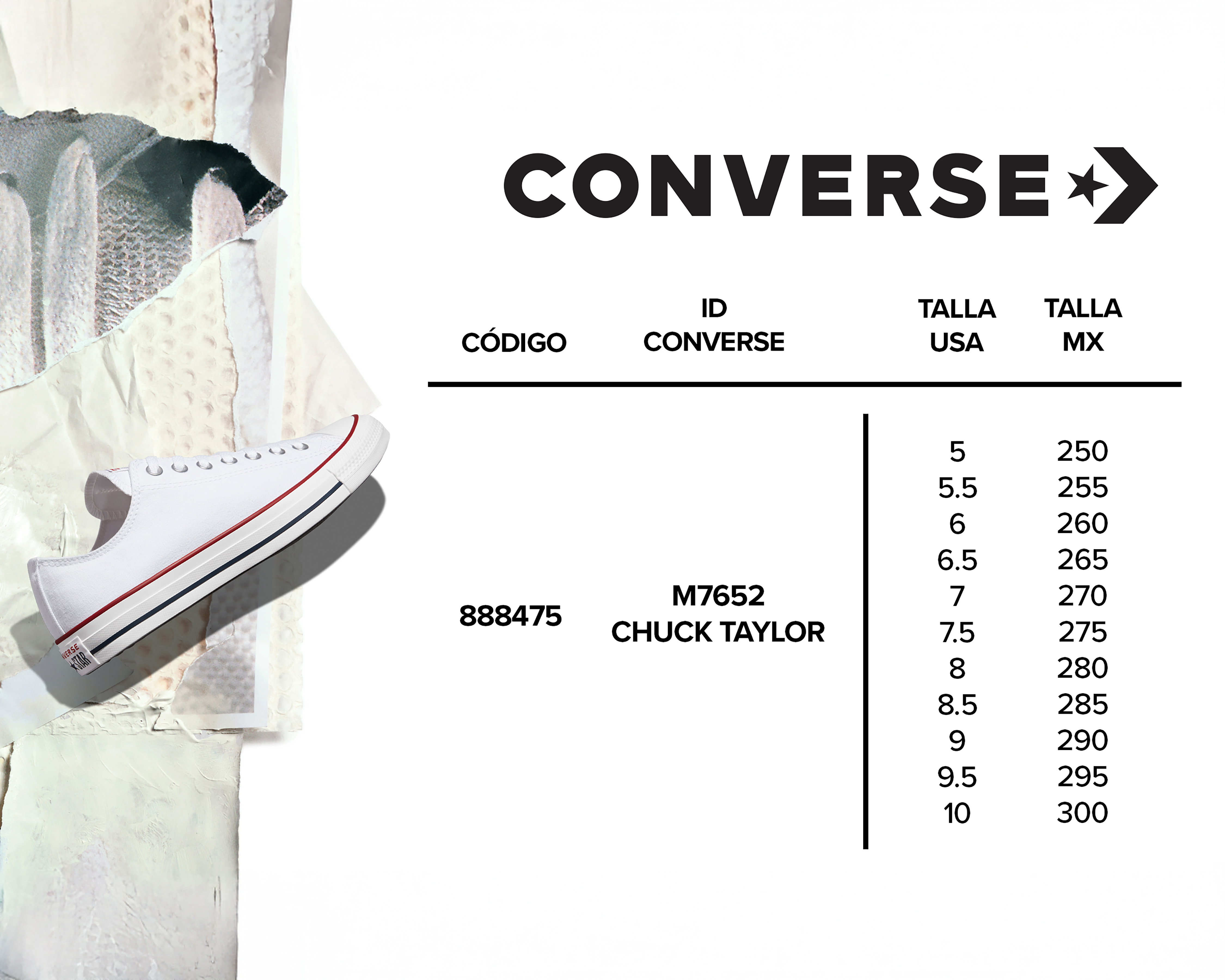 Foto 7 | Foto 7 | Tenis Converse Chuck Taylor para Hombre