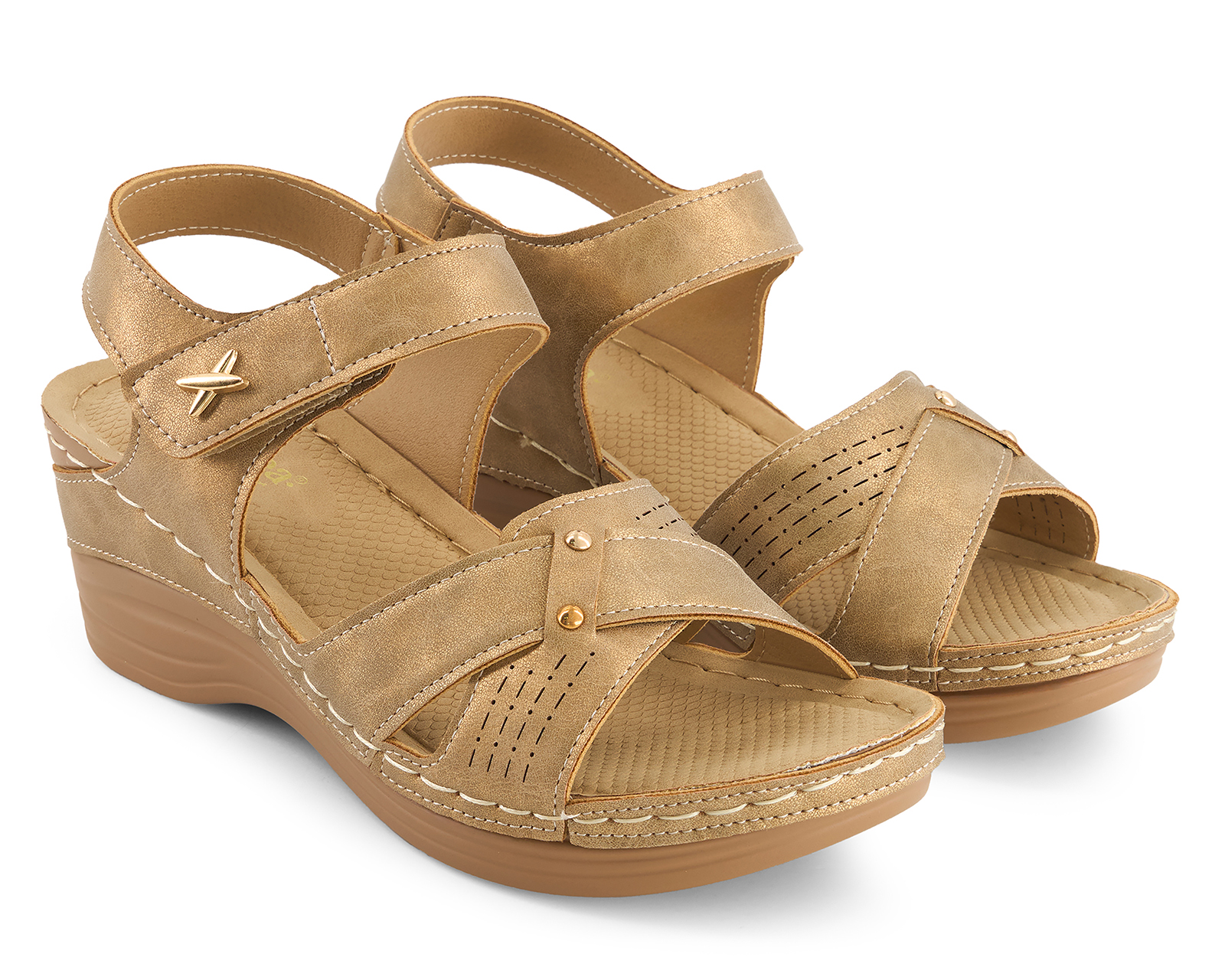 Foto 2 pulgar | Foto 1 | Sandalias Confort Andrea para Mujer
