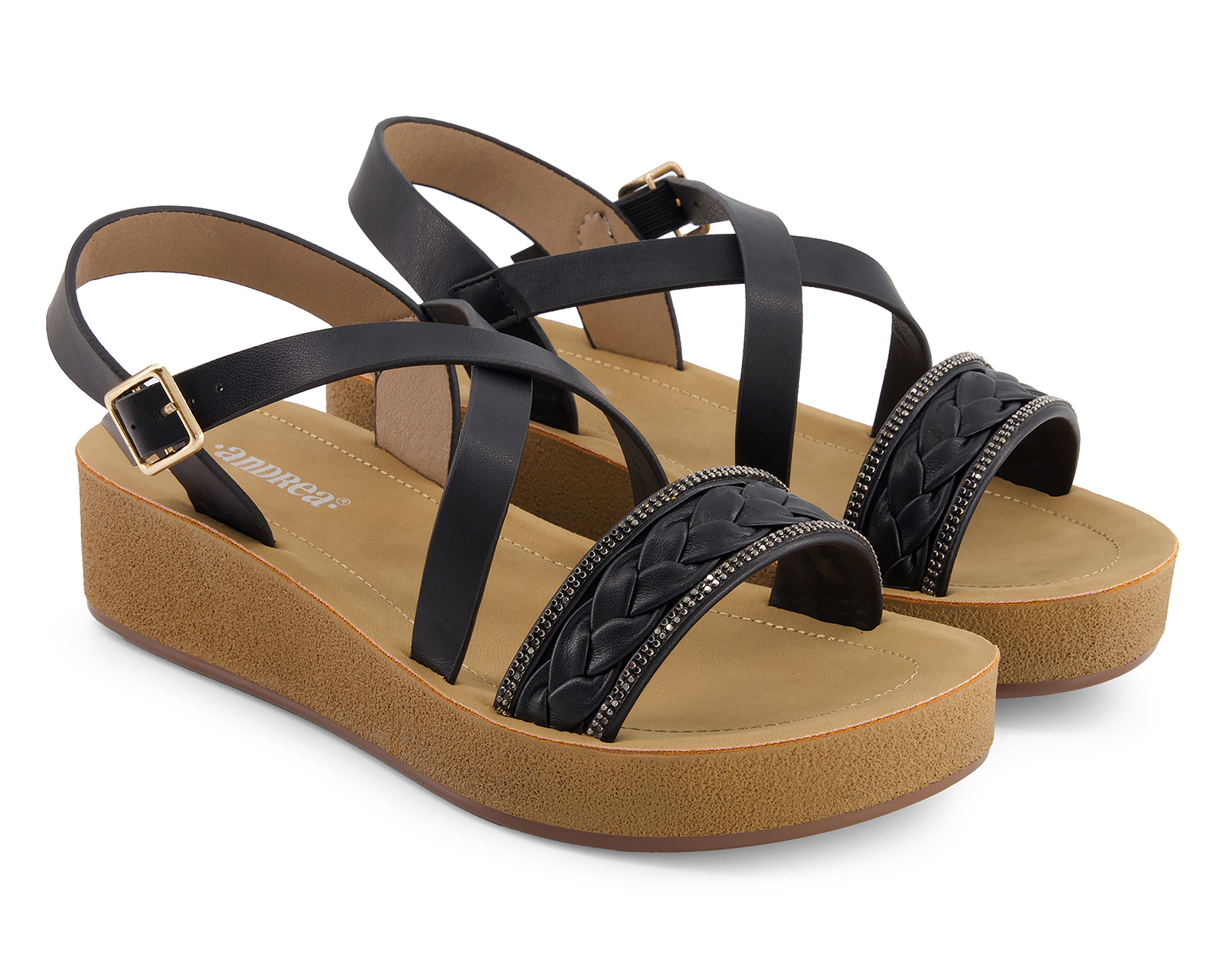 Foto 2 pulgar | Foto 1 | Sandalias Casuales Andrea para Mujer