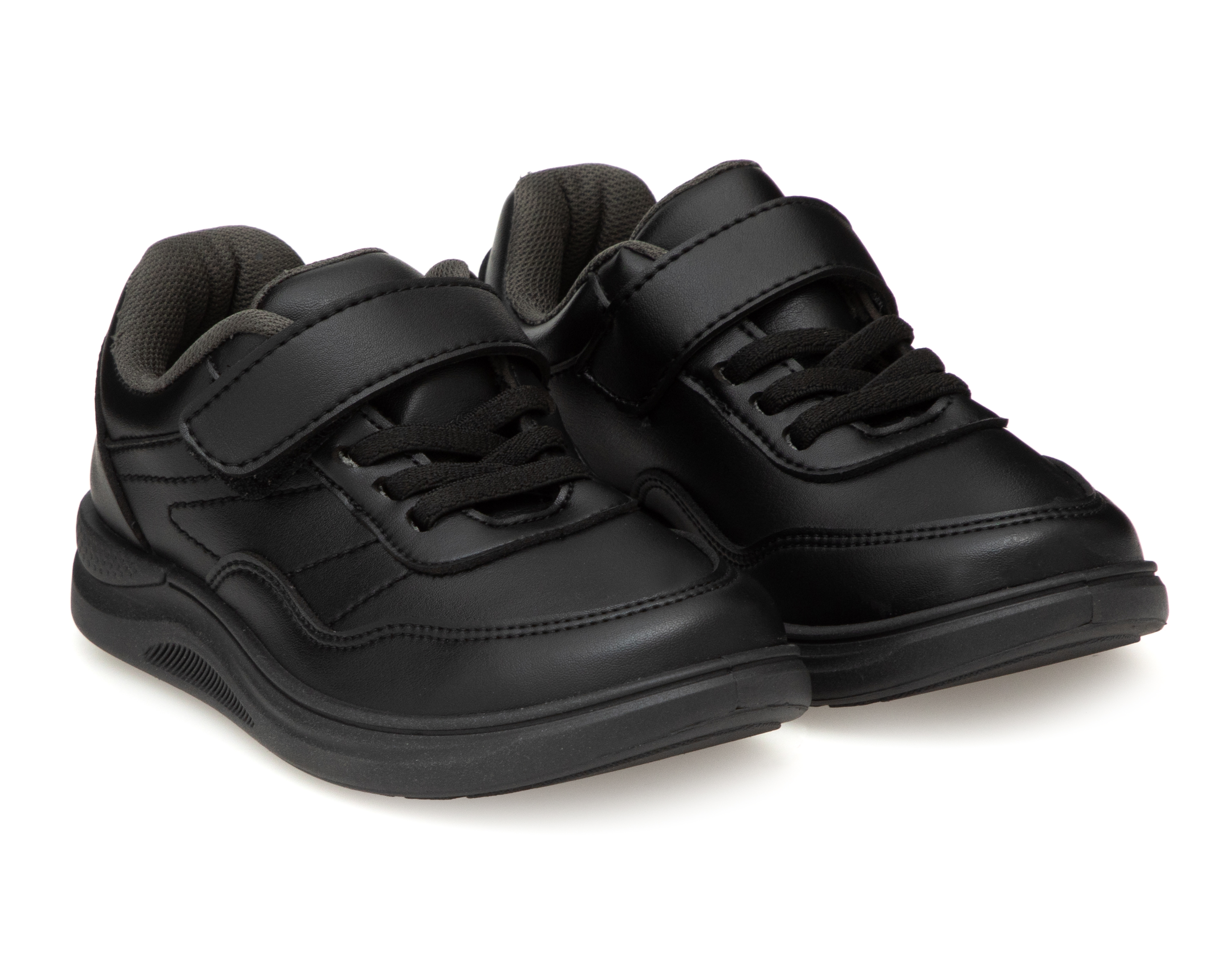 Zapatos Escolares Grafito para Niño