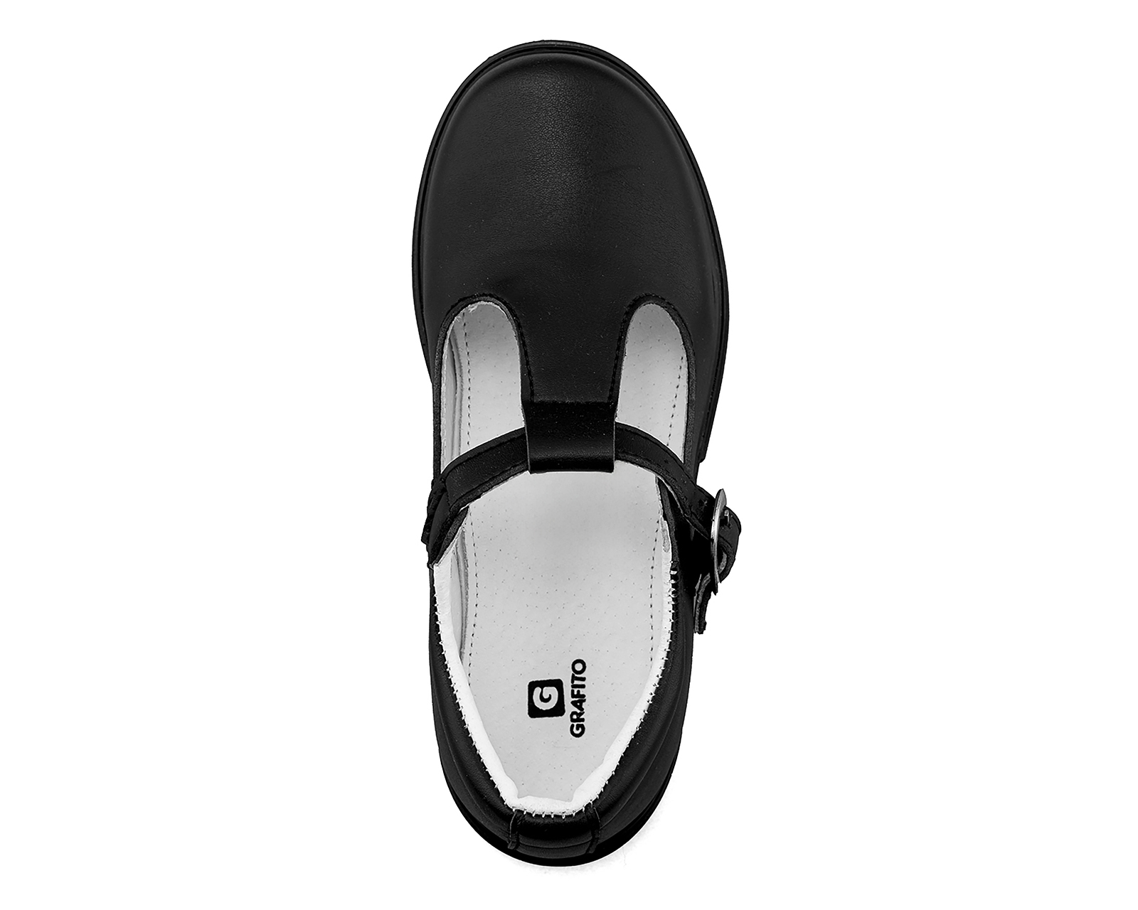 Foto 3 | Foto 3 | Zapatos Escolares Grafito para Niña