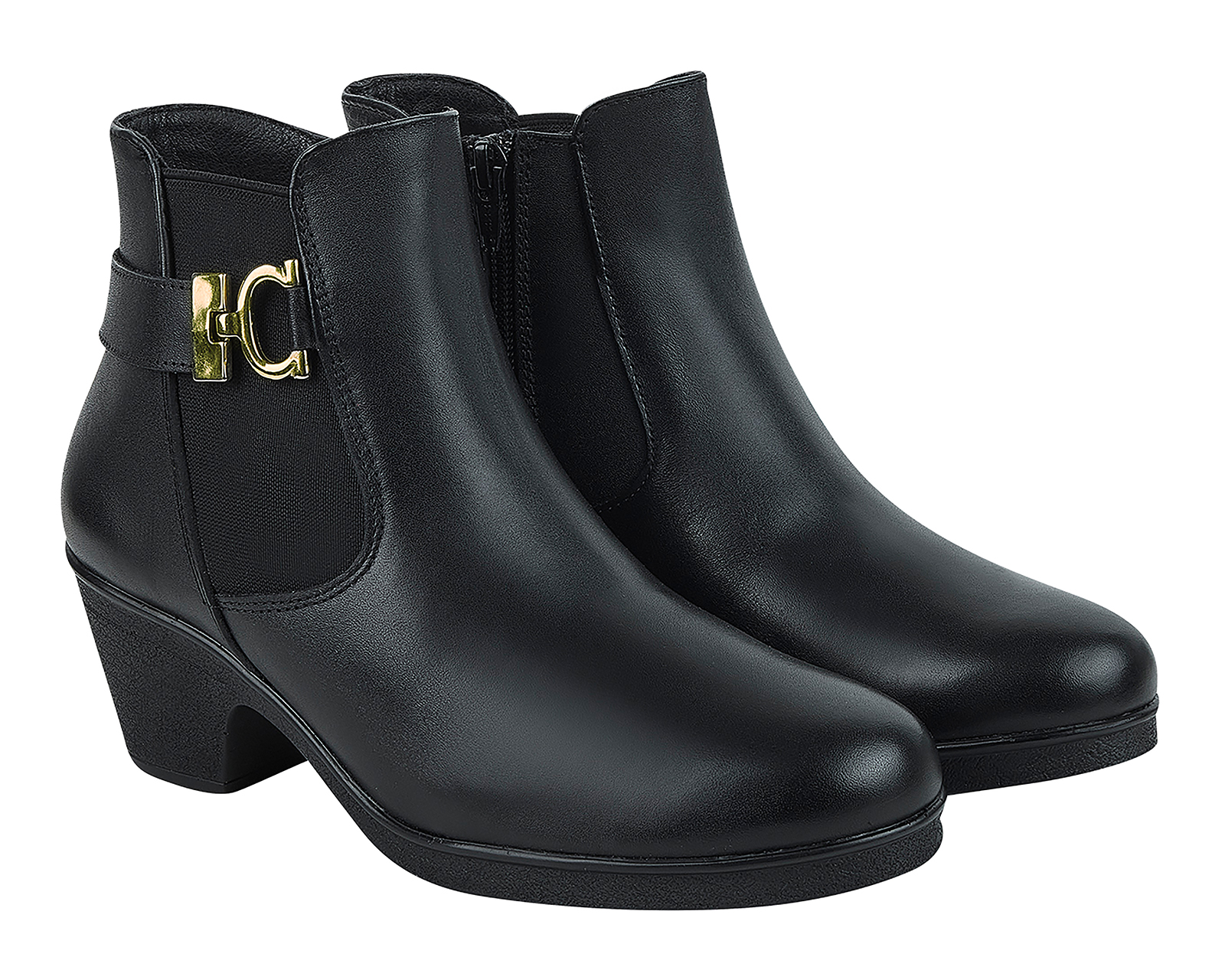 Botas Confort Sensipie de Piel para Mujer