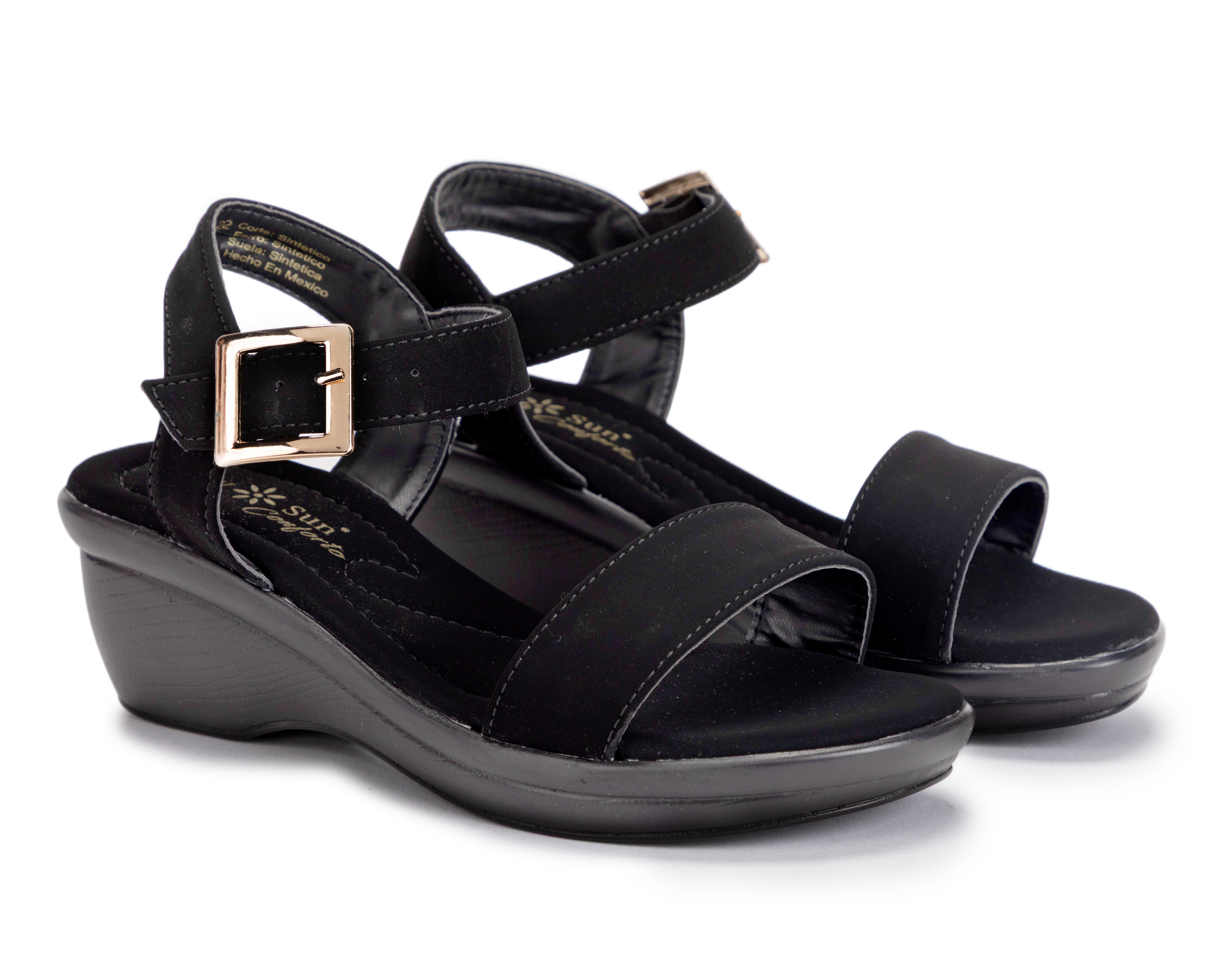 Foto 2 pulgar | Foto 1 | Sandalias Confort Lady Sun Conforto para Mujer