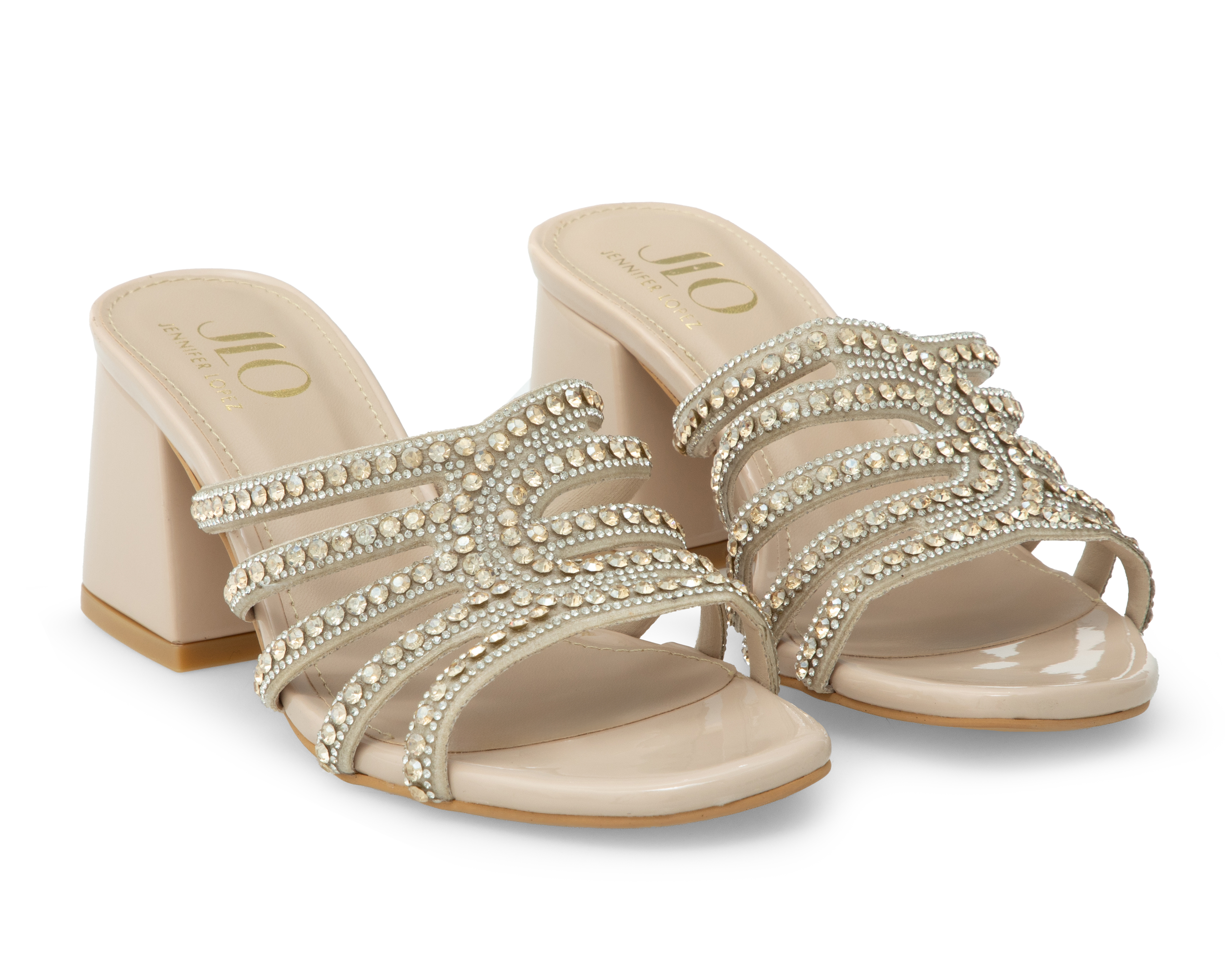 Foto 2 pulgar | Foto 1 | Sandalias de Tacón Jennifer Lopez para Mujer