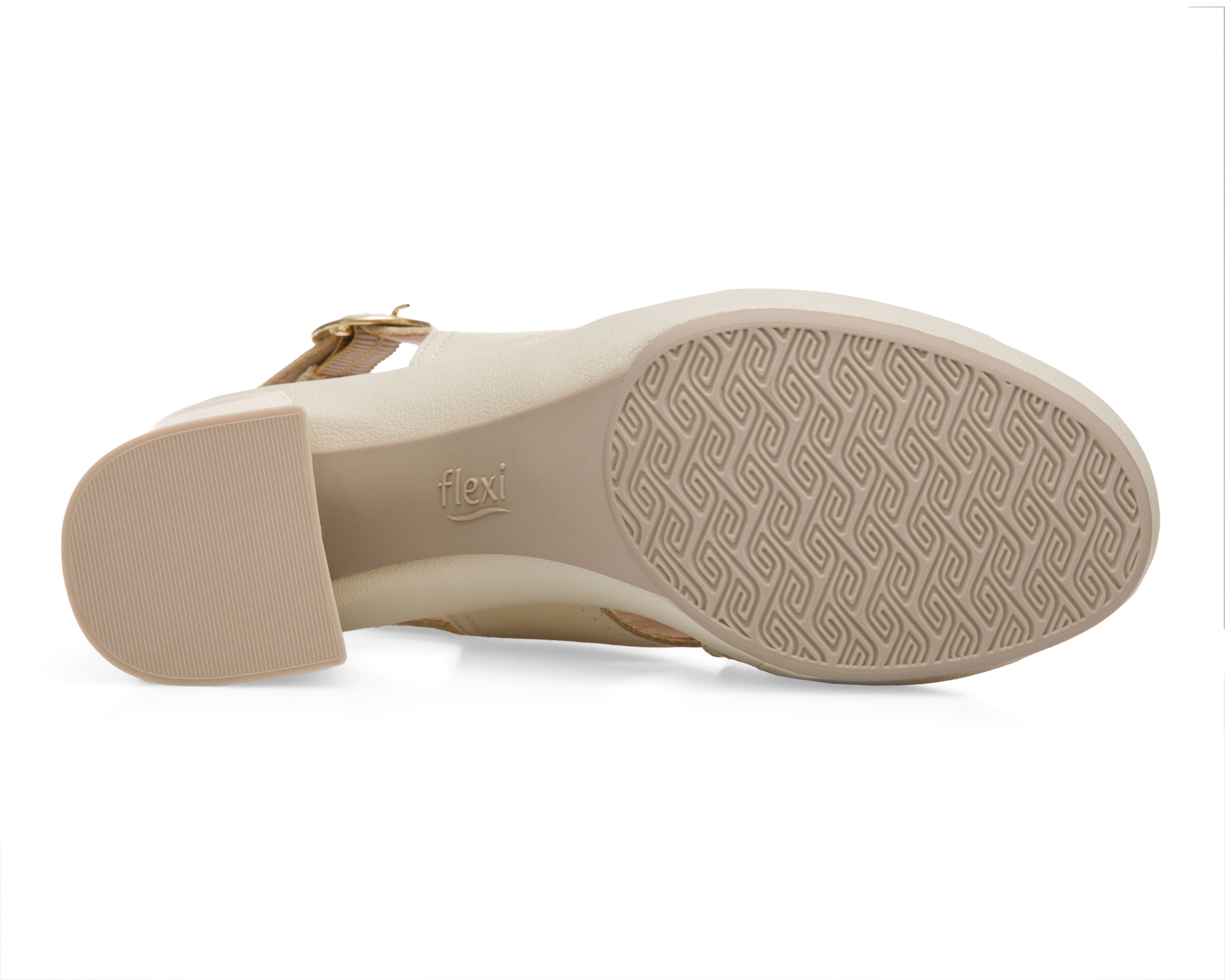 Foto 5 pulgar | Foto 4 | Sandalias de Tacón Flexi de Piel para Mujer