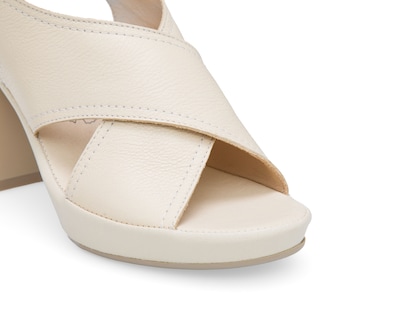 Foto 6 | Foto 6 | Sandalias de Tacón Flexi de Piel para Mujer