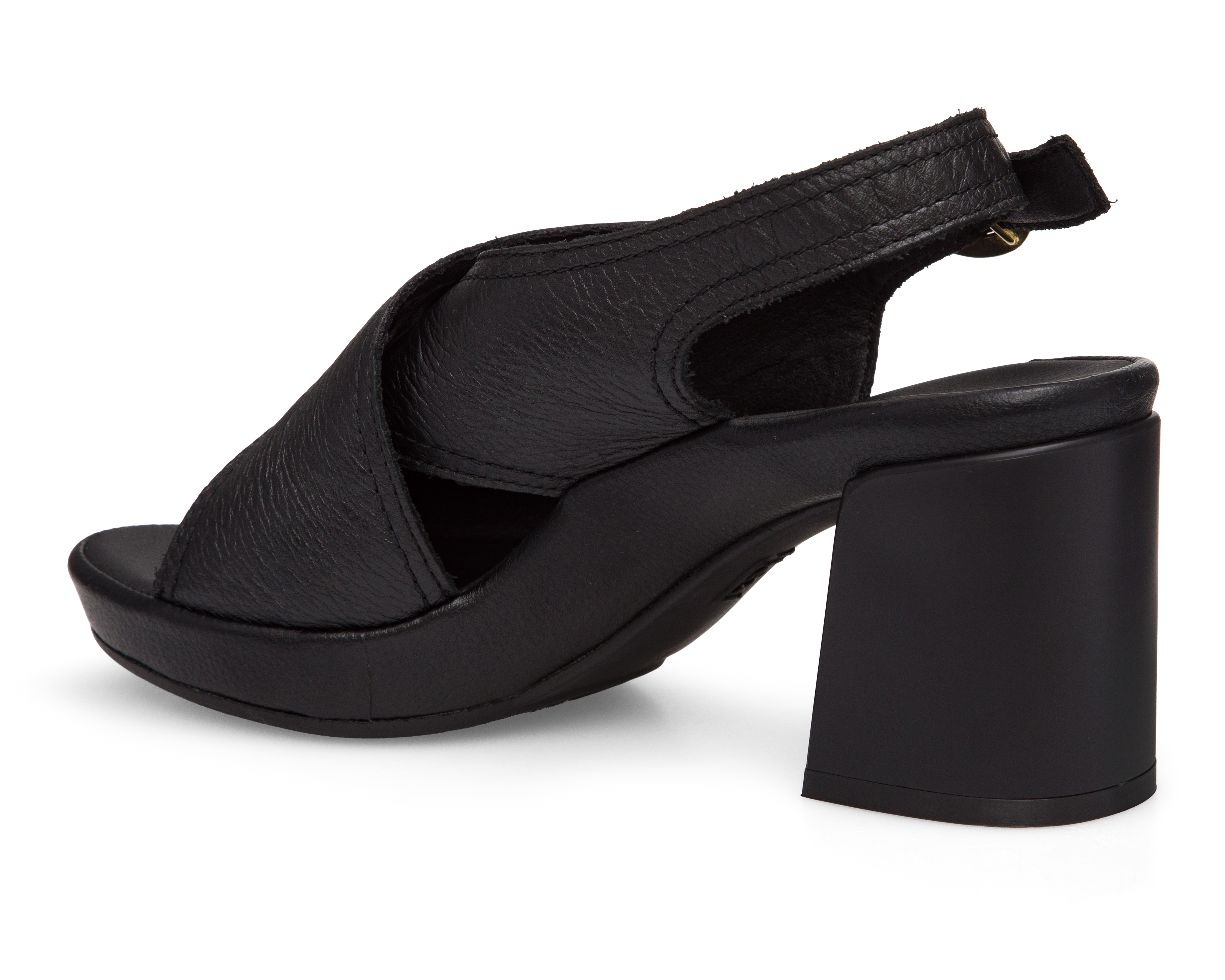 Foto 4 pulgar | Foto 3 | Sandalias de Tacón Flexi de Piel para Mujer