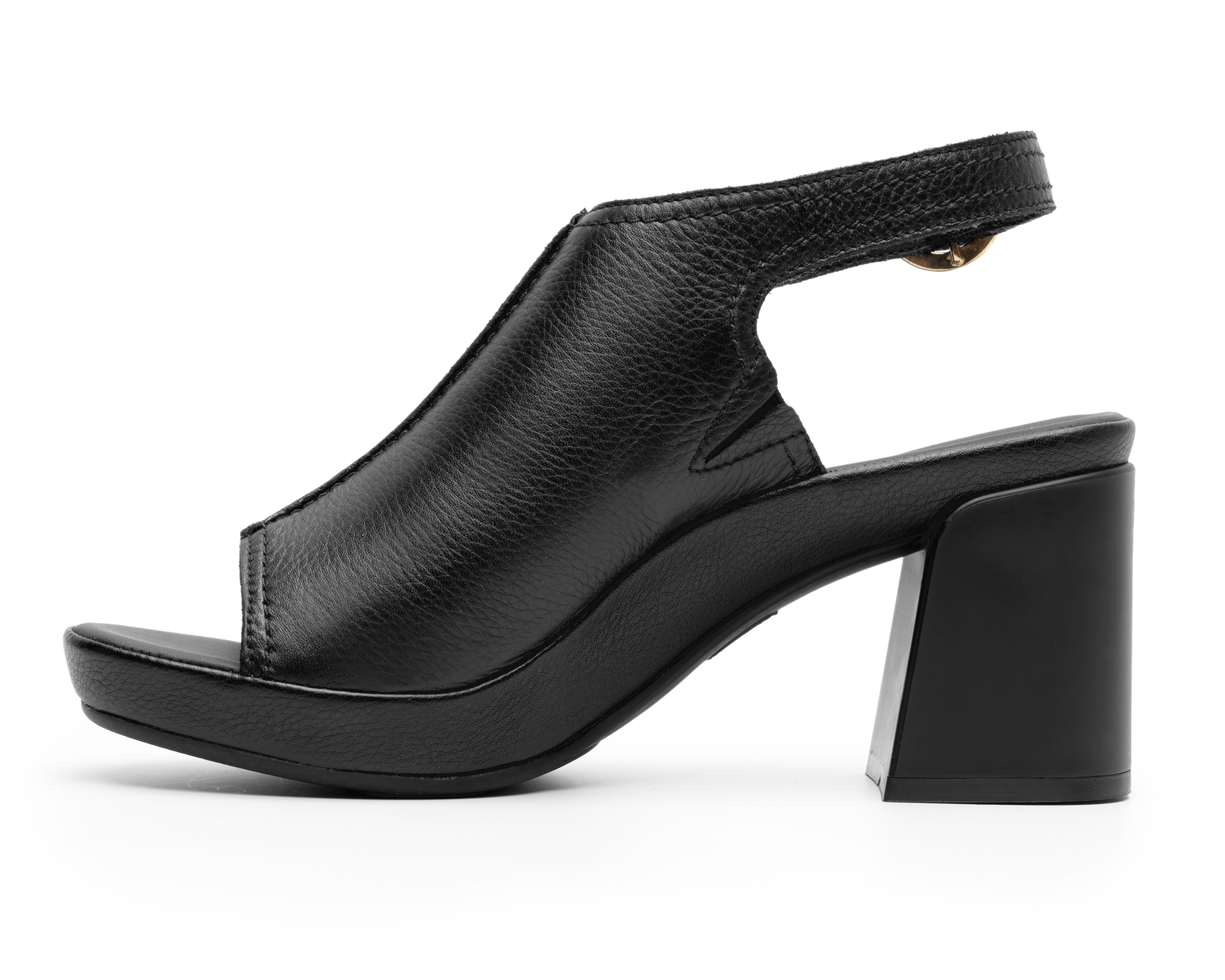 Foto 4 | Foto 4 | Sandalias de Tacón Flexi de Piel para Mujer