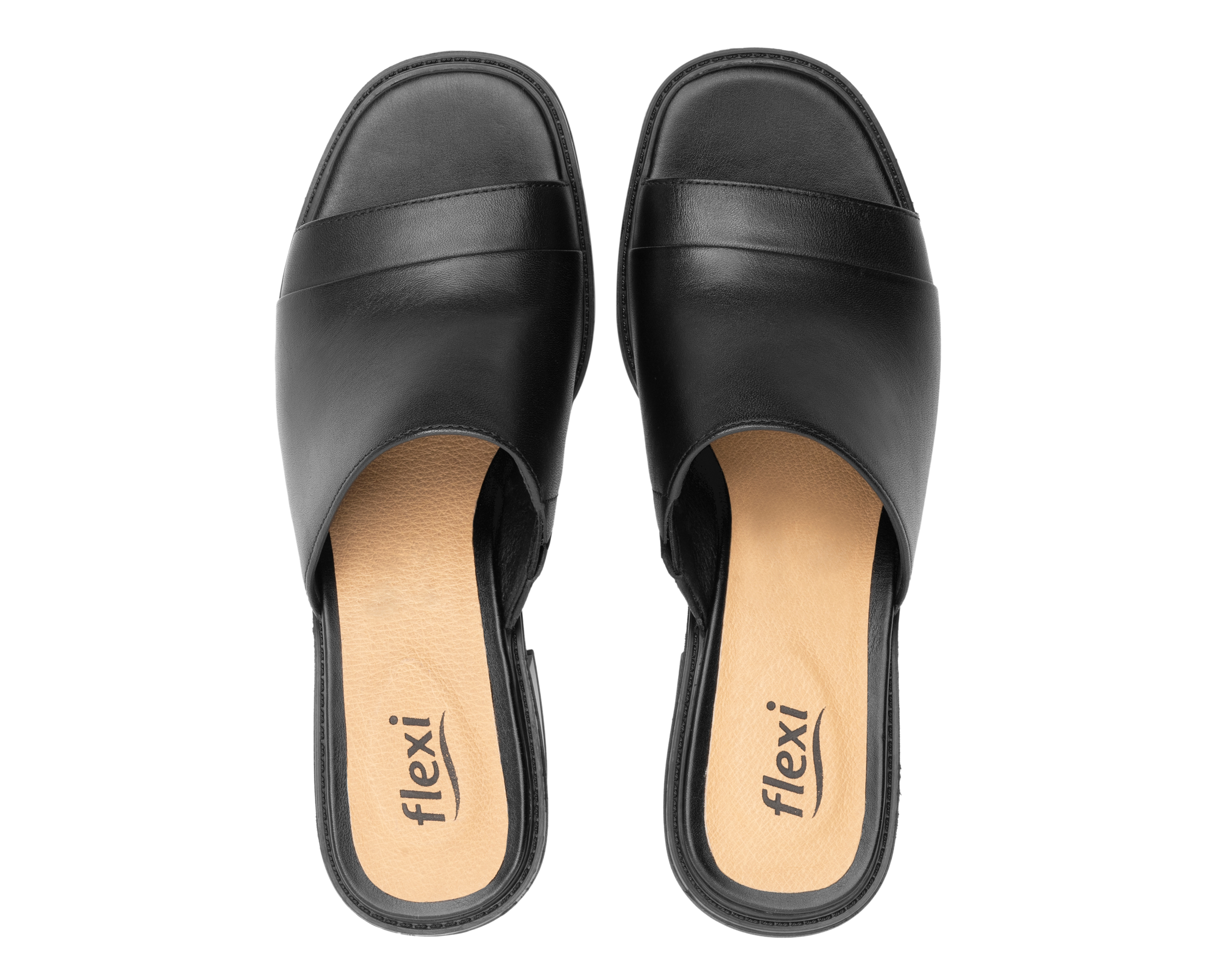 Foto 4 pulgar | Foto 3 | Sandalias Confort Flexi de Piel para Mujer