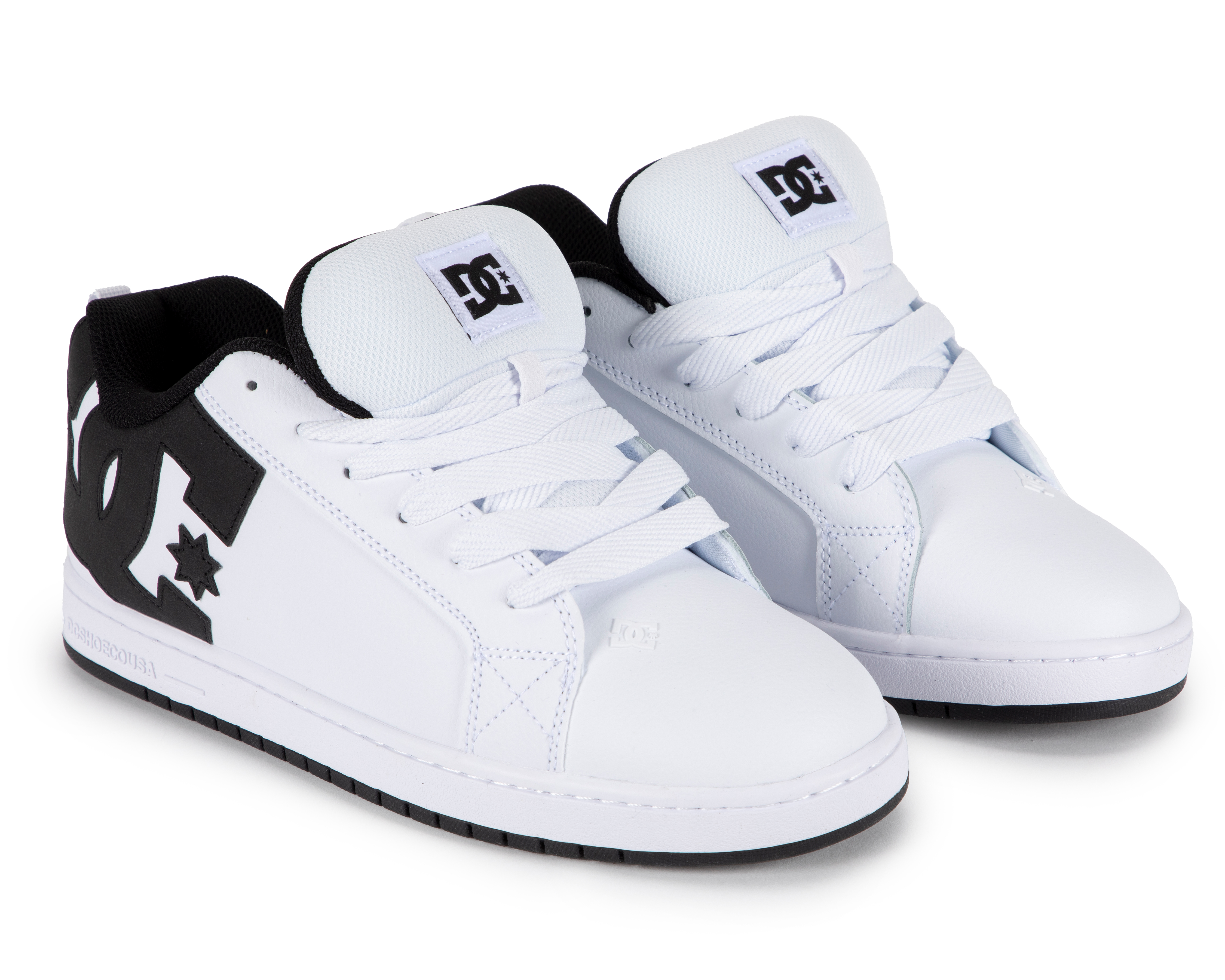 Tenis para Skate DC Shoes Court Graffik de Piel para Hombre