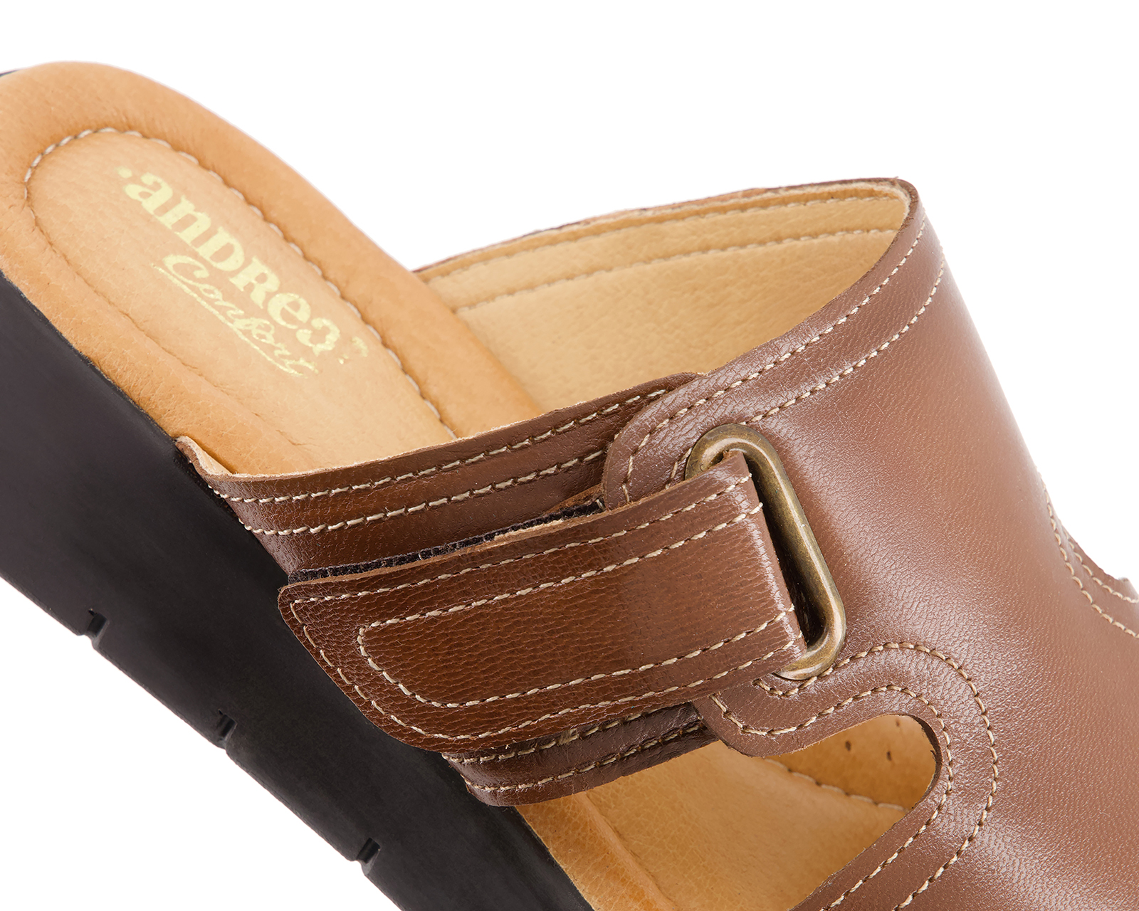 Foto 7 pulgar | Foto 6 | Sandalias Confort Andrea de Piel para Mujer