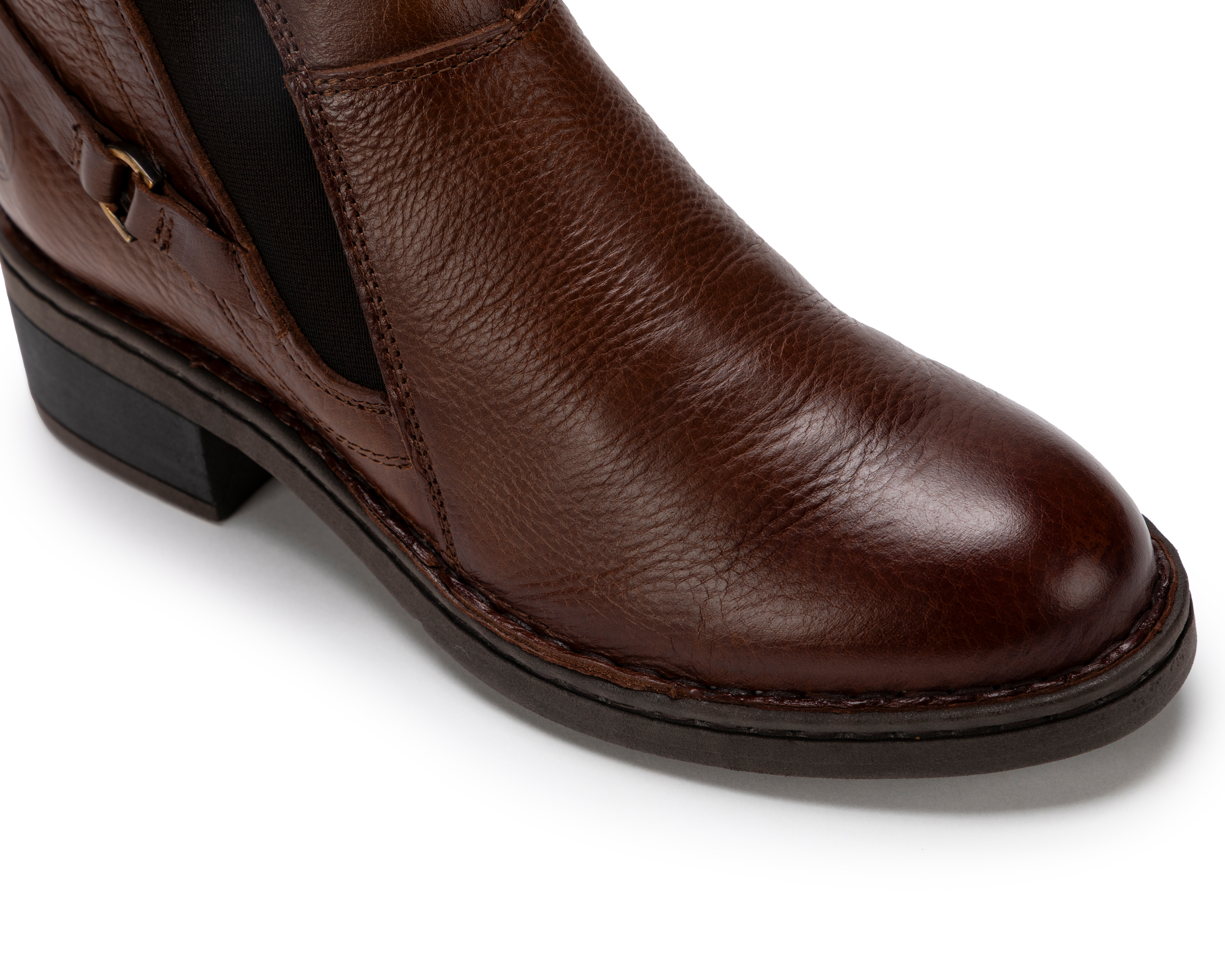 Foto 6 | Foto 6 | Botas Confort Lobo Solo de Piel para Mujer