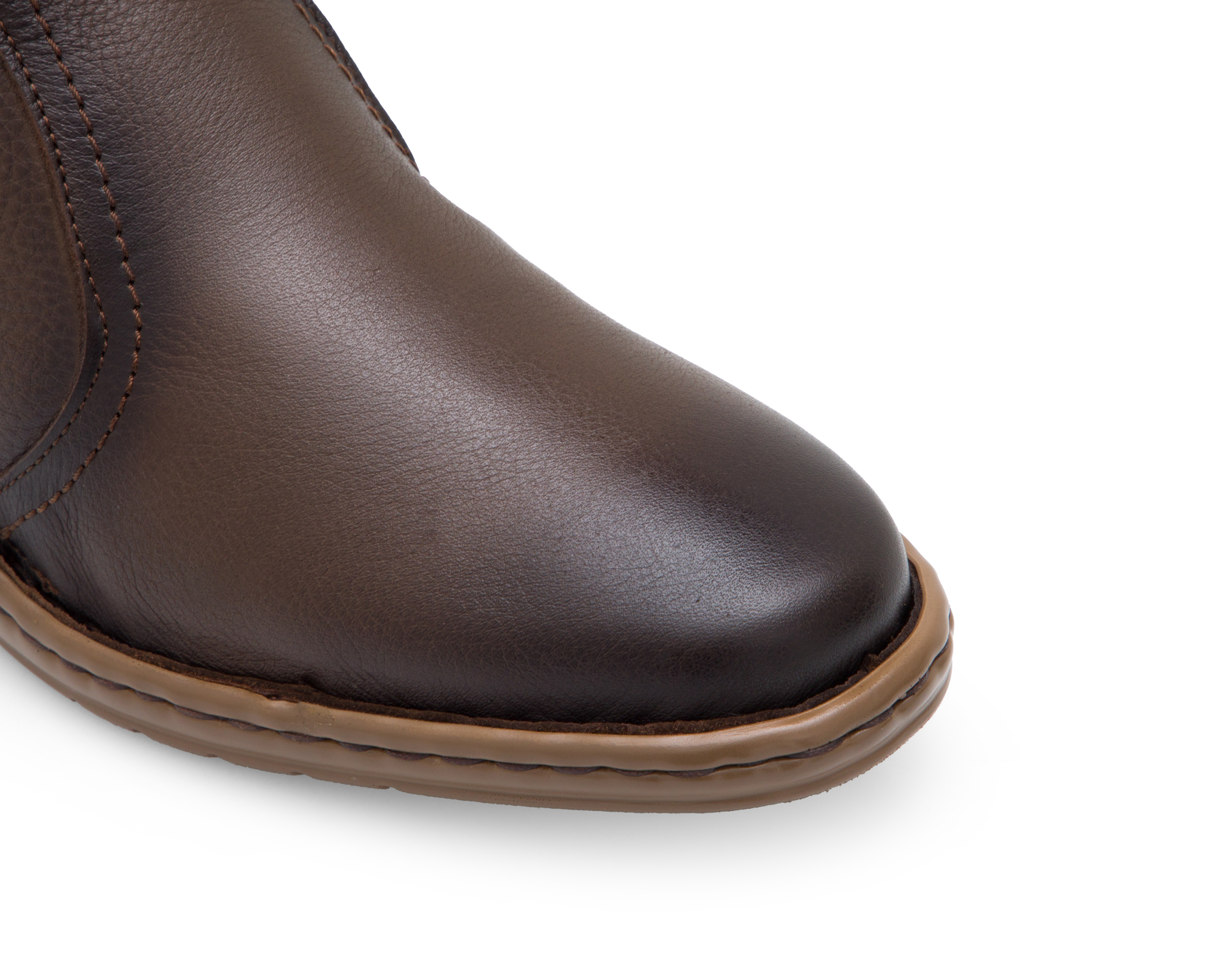 Foto 6 | Foto 6 | Botines Confort Lobo Solo de Piel para Mujer