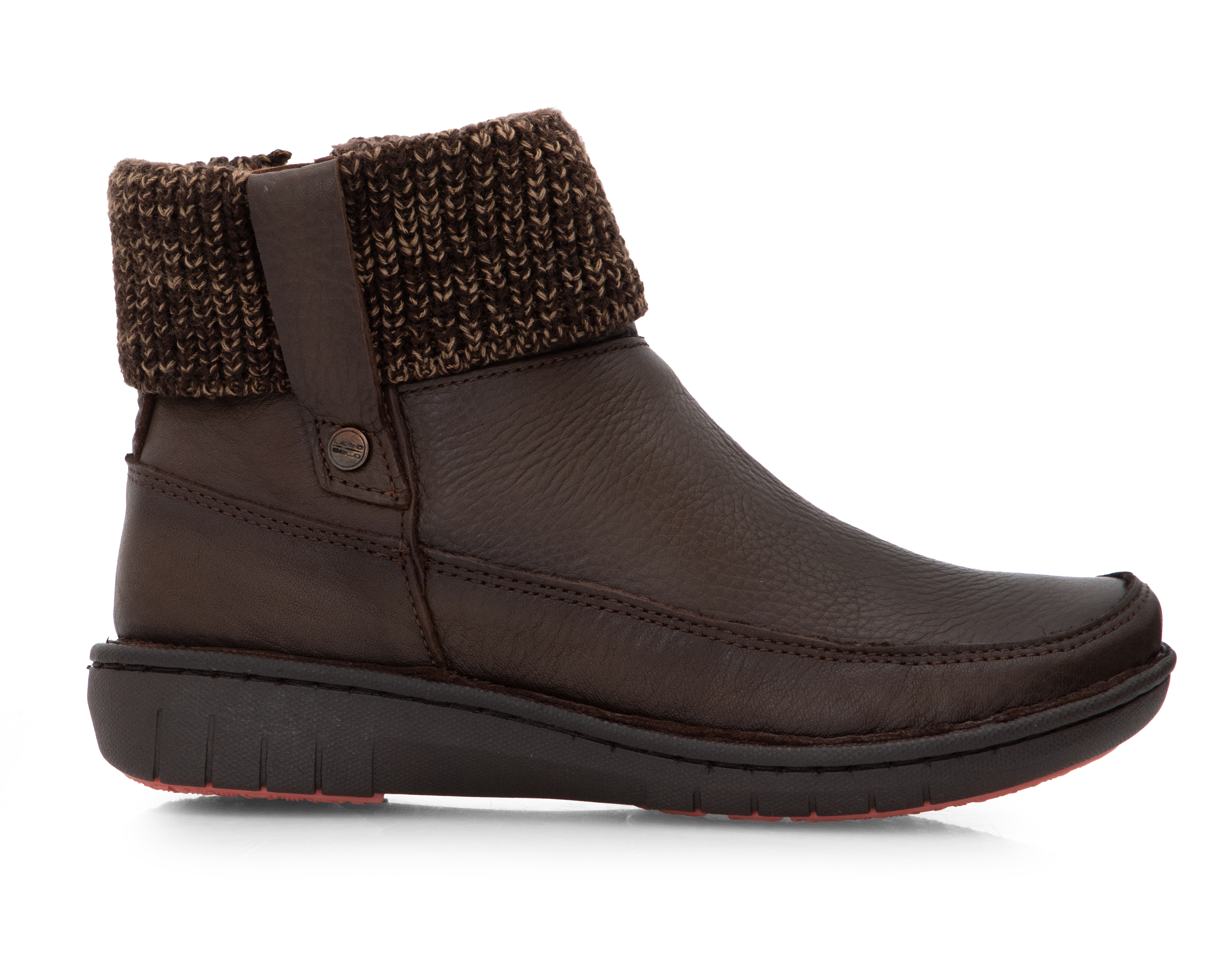 Foto 3 pulgar | Foto 2 | Botines Confort Lobo Solo de Piel para Mujer