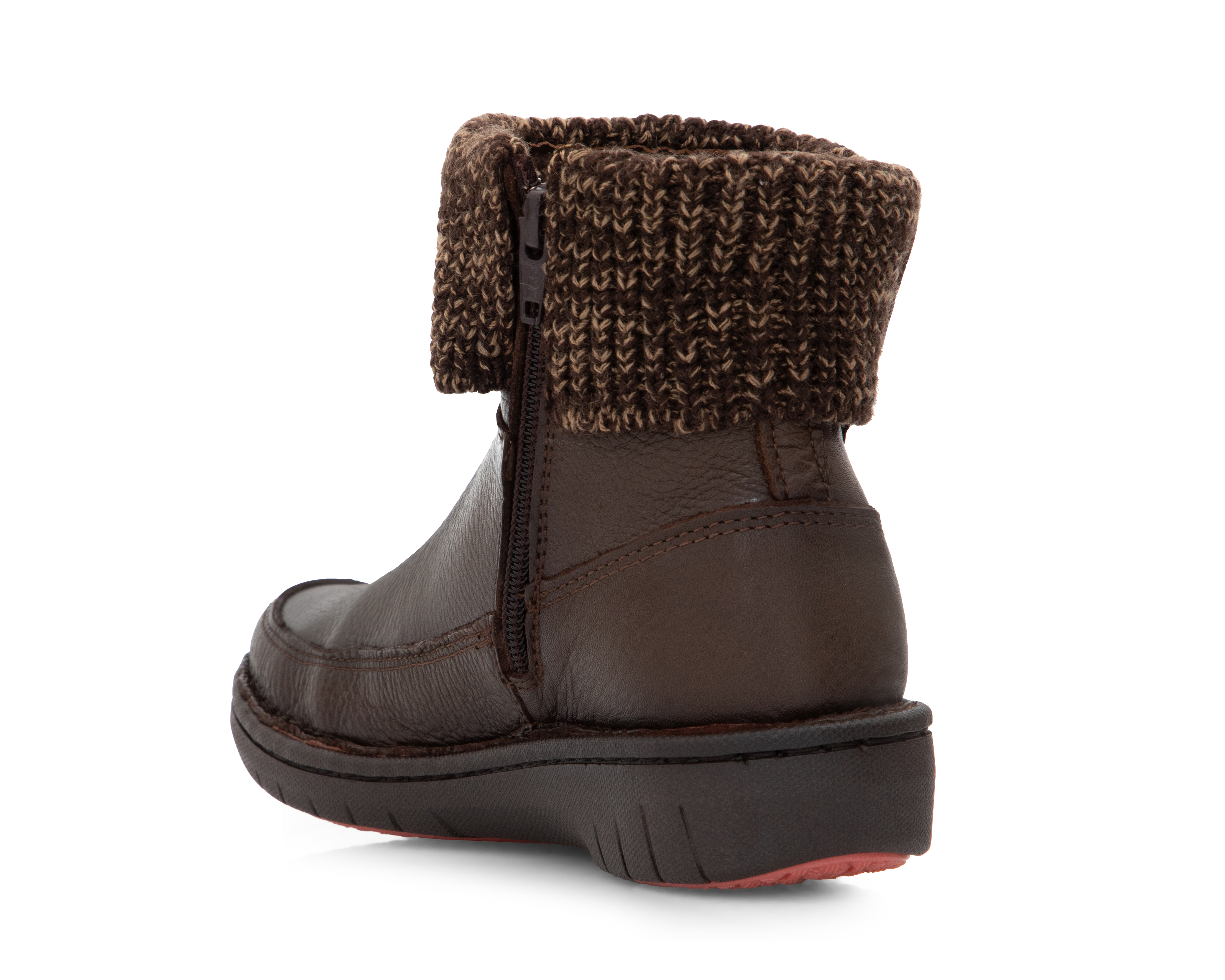 Foto 4 pulgar | Foto 3 | Botines Confort Lobo Solo de Piel para Mujer