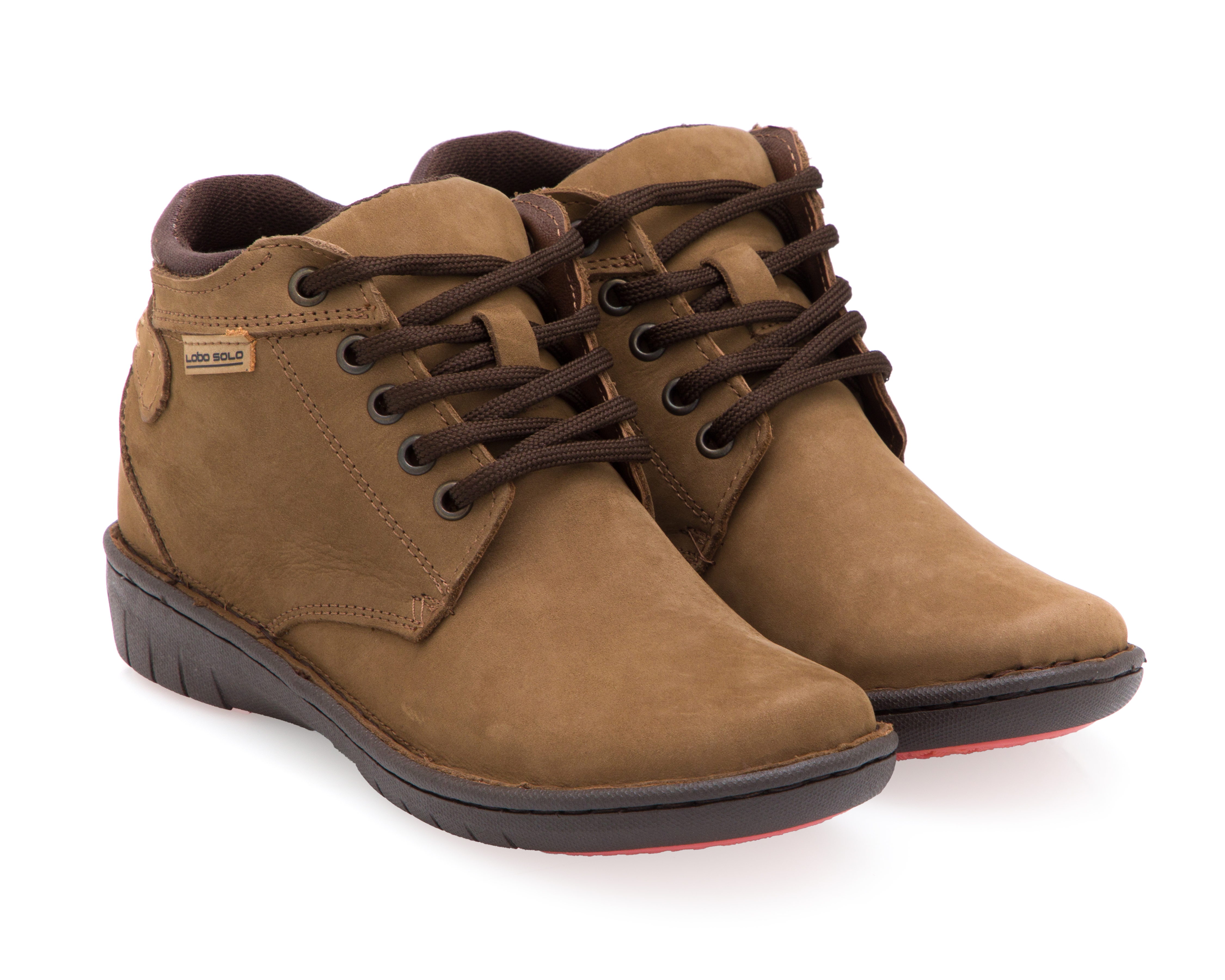 Foto 1 | Foto 1 | Botas Confort Lobo Solo de Piel para Mujer