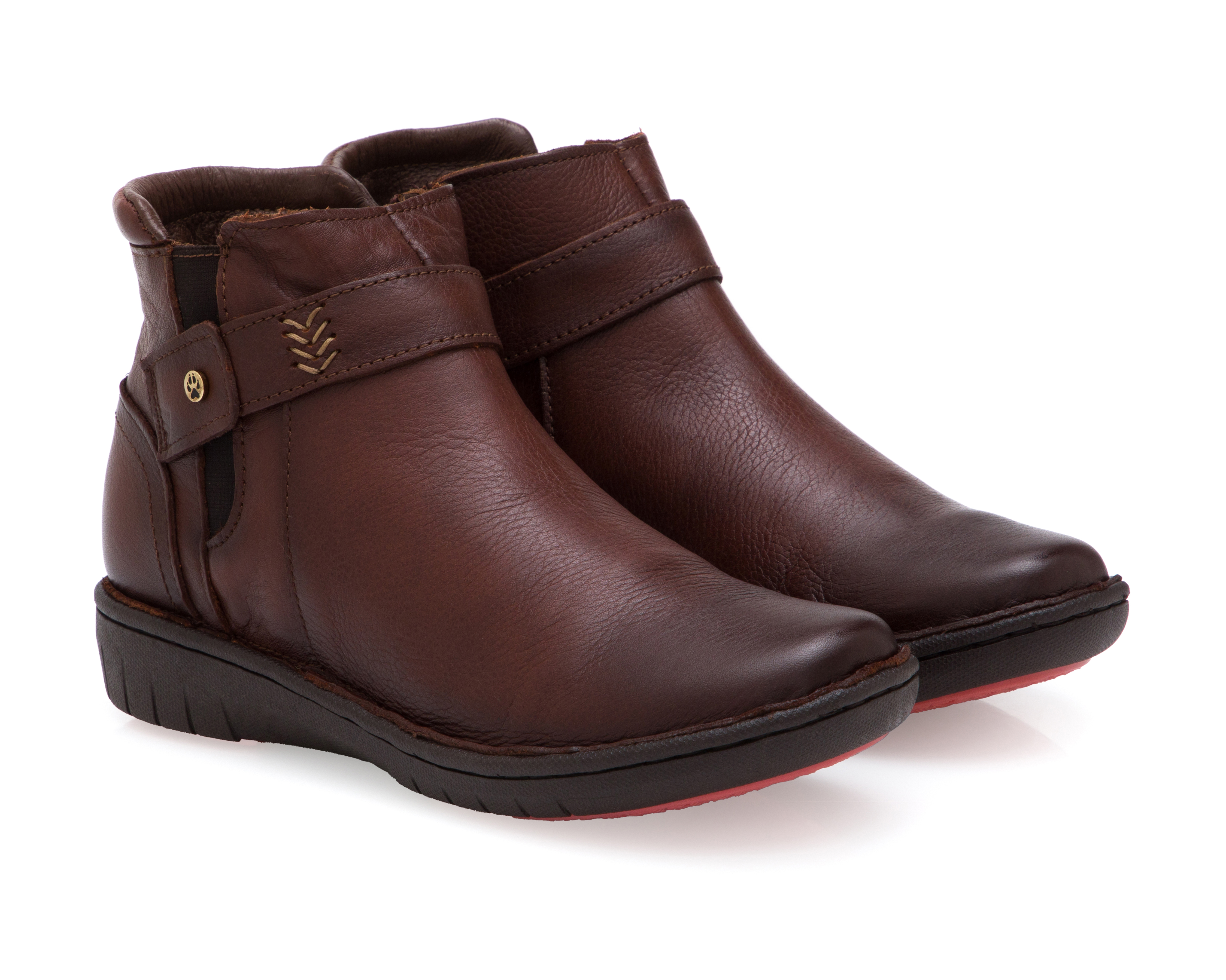 Foto 1 | Foto 1 | Botas Confort Lobo Solo de Piel para Mujer