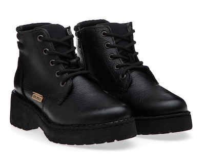 Foto 1 | Foto 1 | Botas Confort Lobo Solo de Piel para Mujer