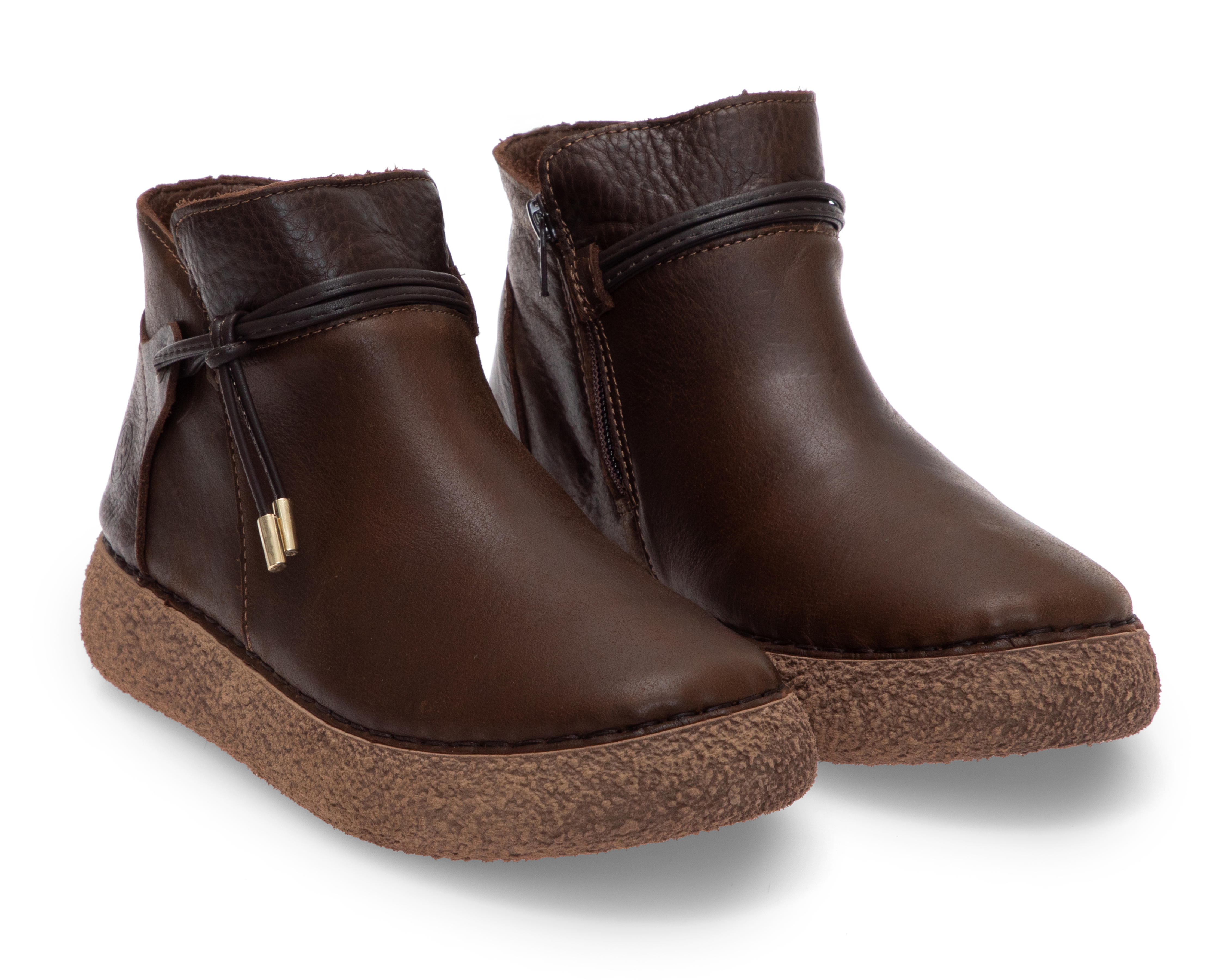 Foto 2 pulgar | Foto 1 | Botas Casuales Lobo Solo de Piel para Mujer