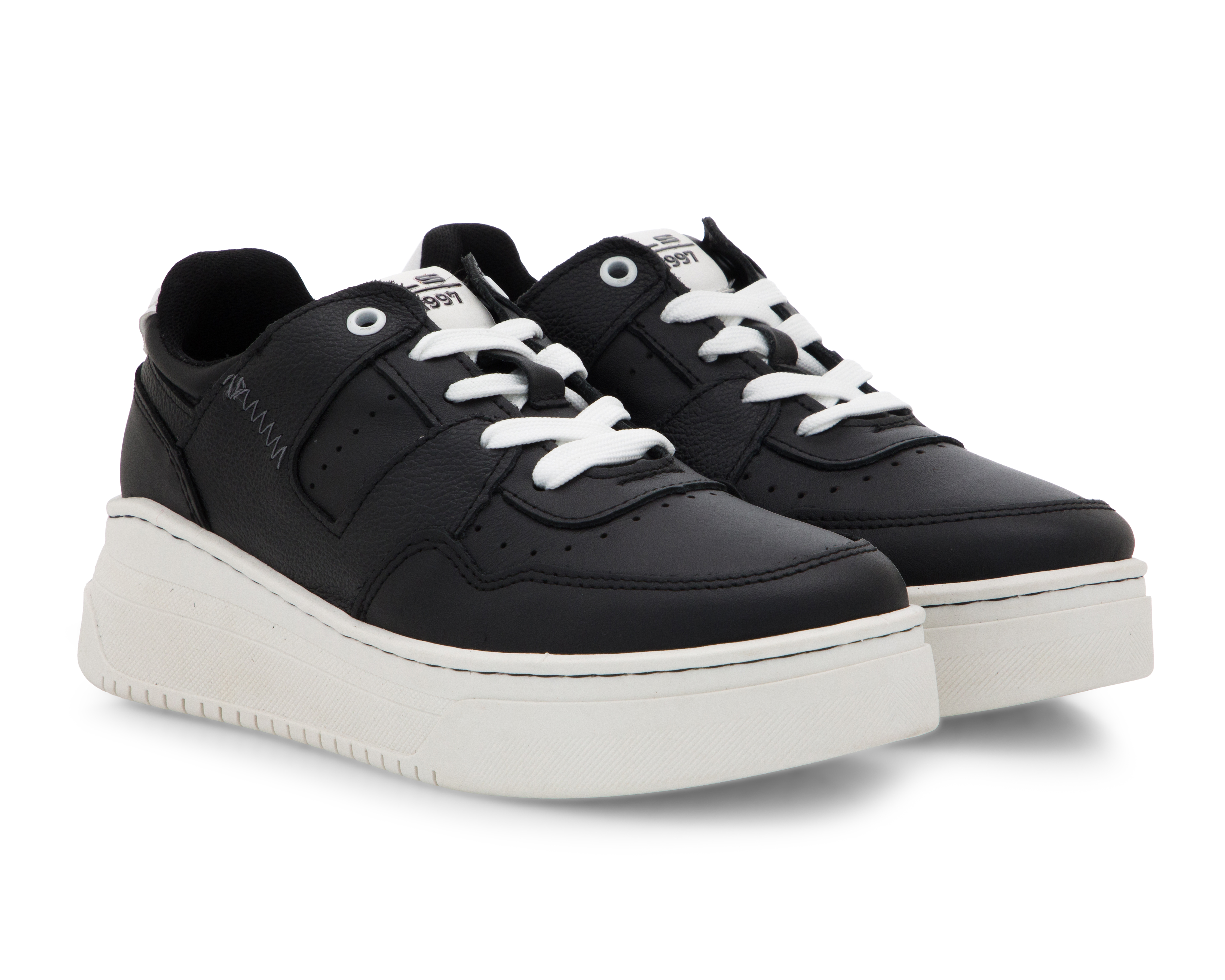 Tenis Confort Lobo Solo de Piel para Mujer