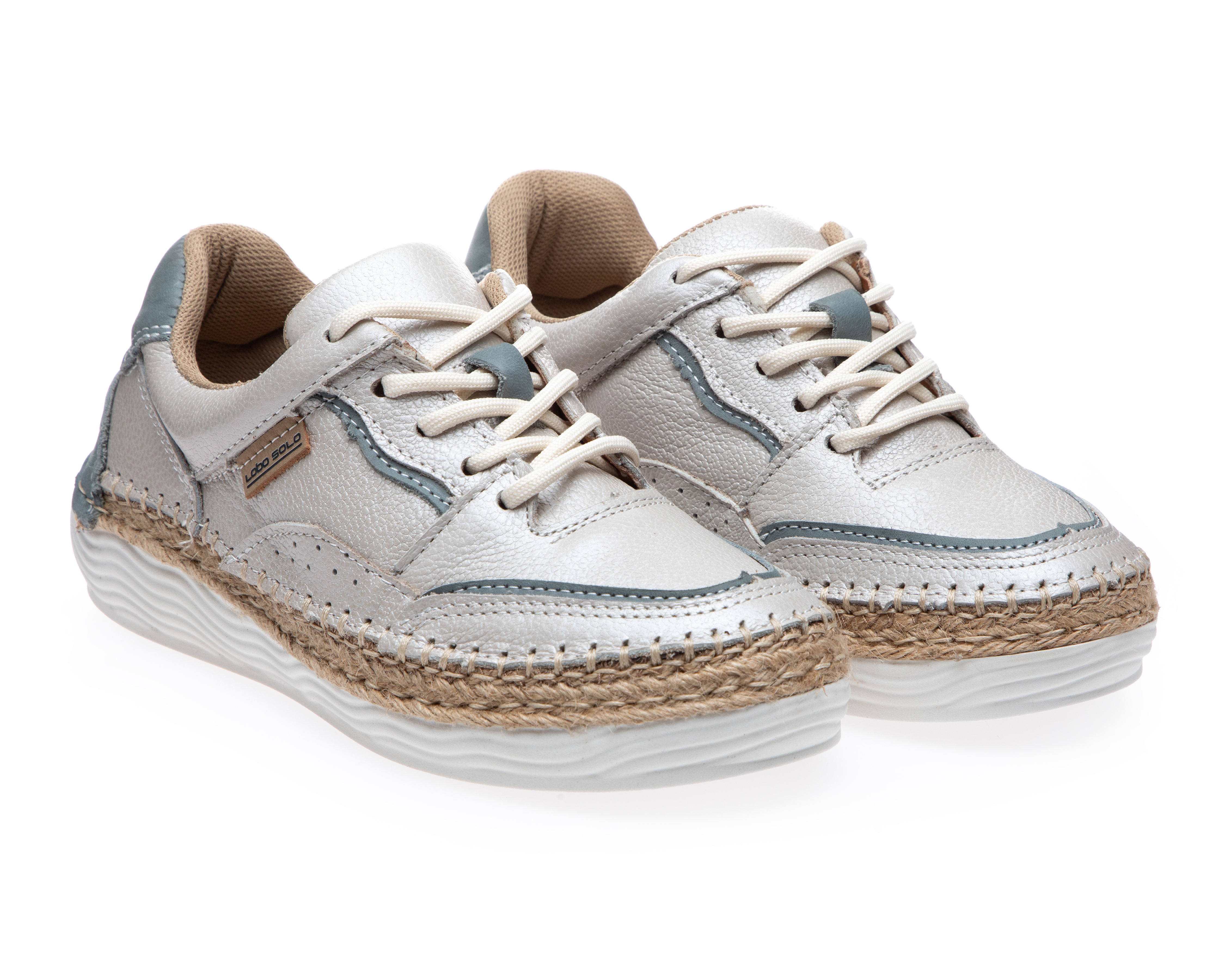 Tenis Confort Lobo Solo de Piel para Mujer