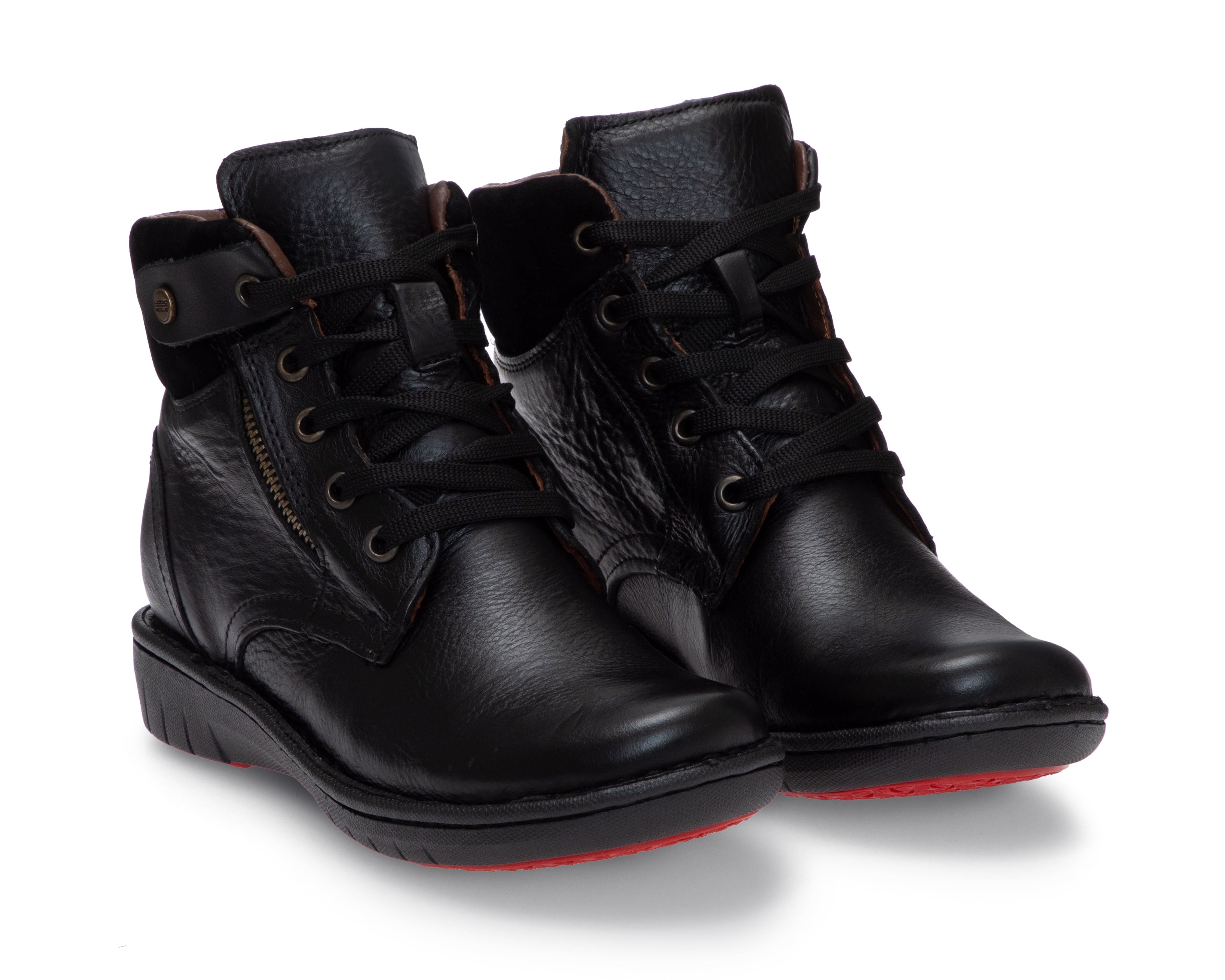 Botas Confort Lobo Solo de Piel para Mujer