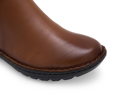 Foto 5 | Foto 6 | Botines Confort Lobo Solo de Piel para Mujer