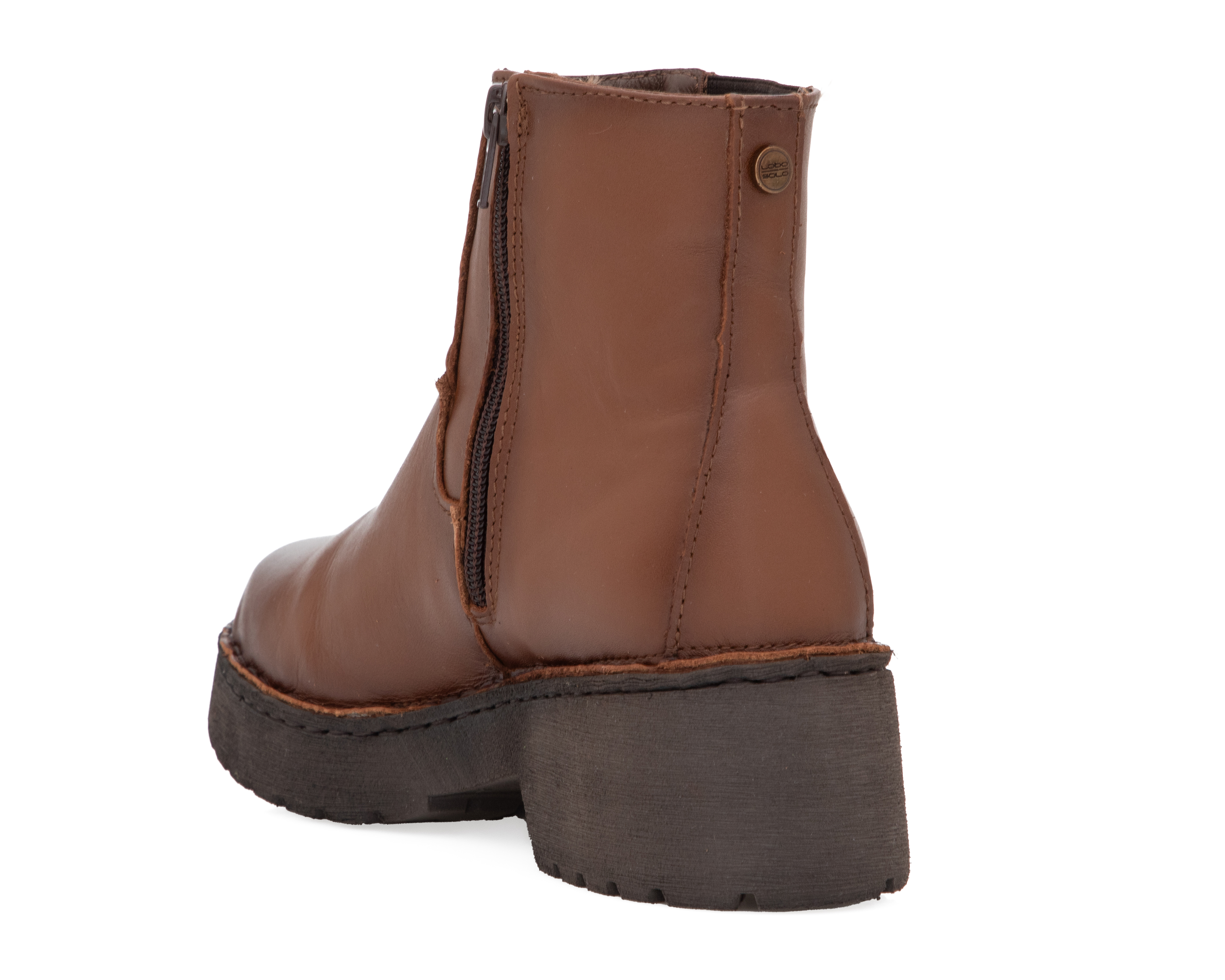 Foto 4 pulgar | Foto 3 | Botas Confort Lobo Solo de Piel para Mujer