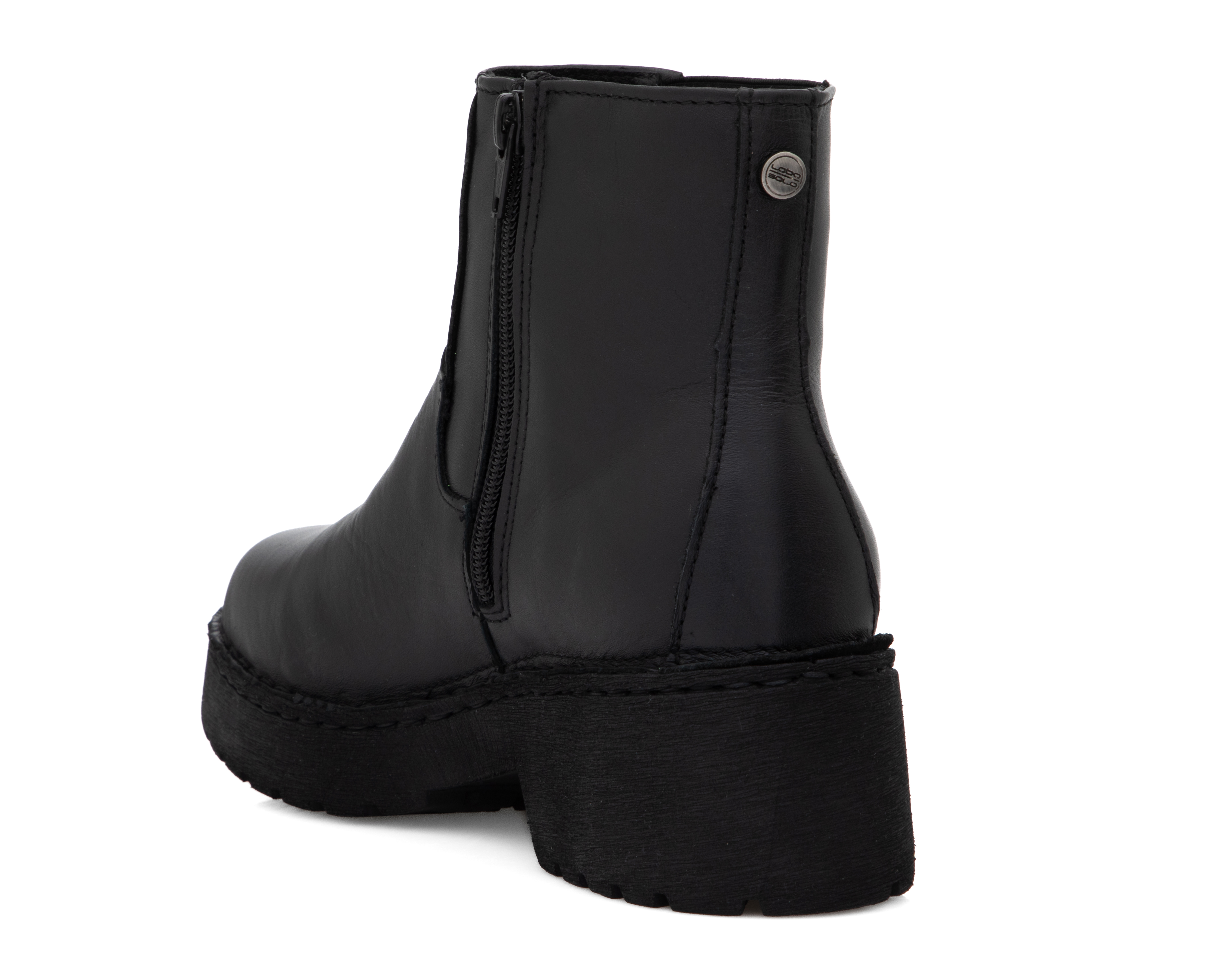 Foto 4 pulgar | Foto 3 | Botas Confort Lobo Solo de Piel para Mujer