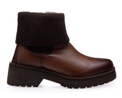 Foto 2 | Foto 2 | Botas Confort Lobo Solo de Piel para Mujer