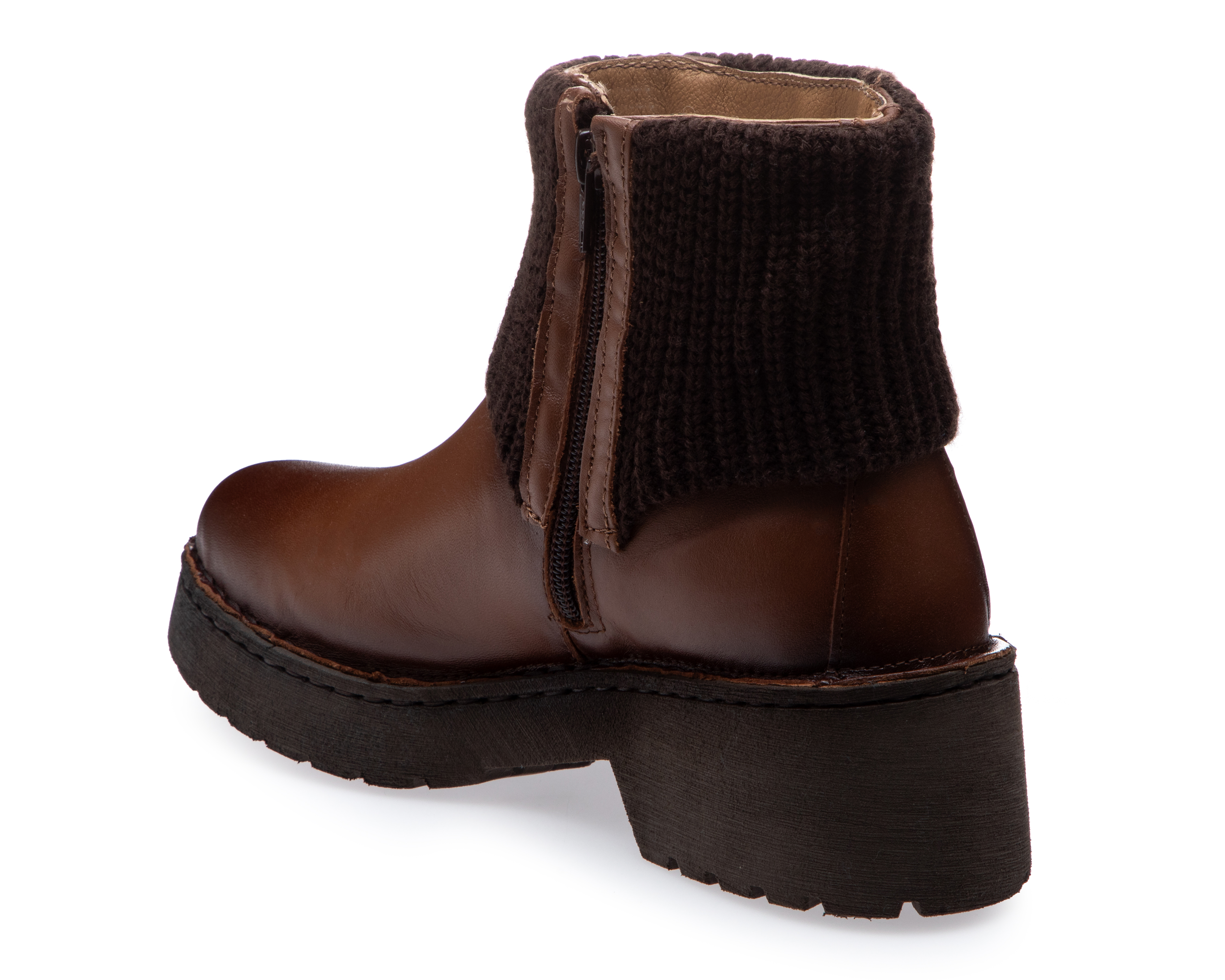 Foto 4 pulgar | Foto 3 | Botas Confort Lobo Solo de Piel para Mujer
