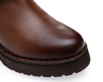 Foto 6 | Foto 6 | Botas Confort Lobo Solo de Piel para Mujer