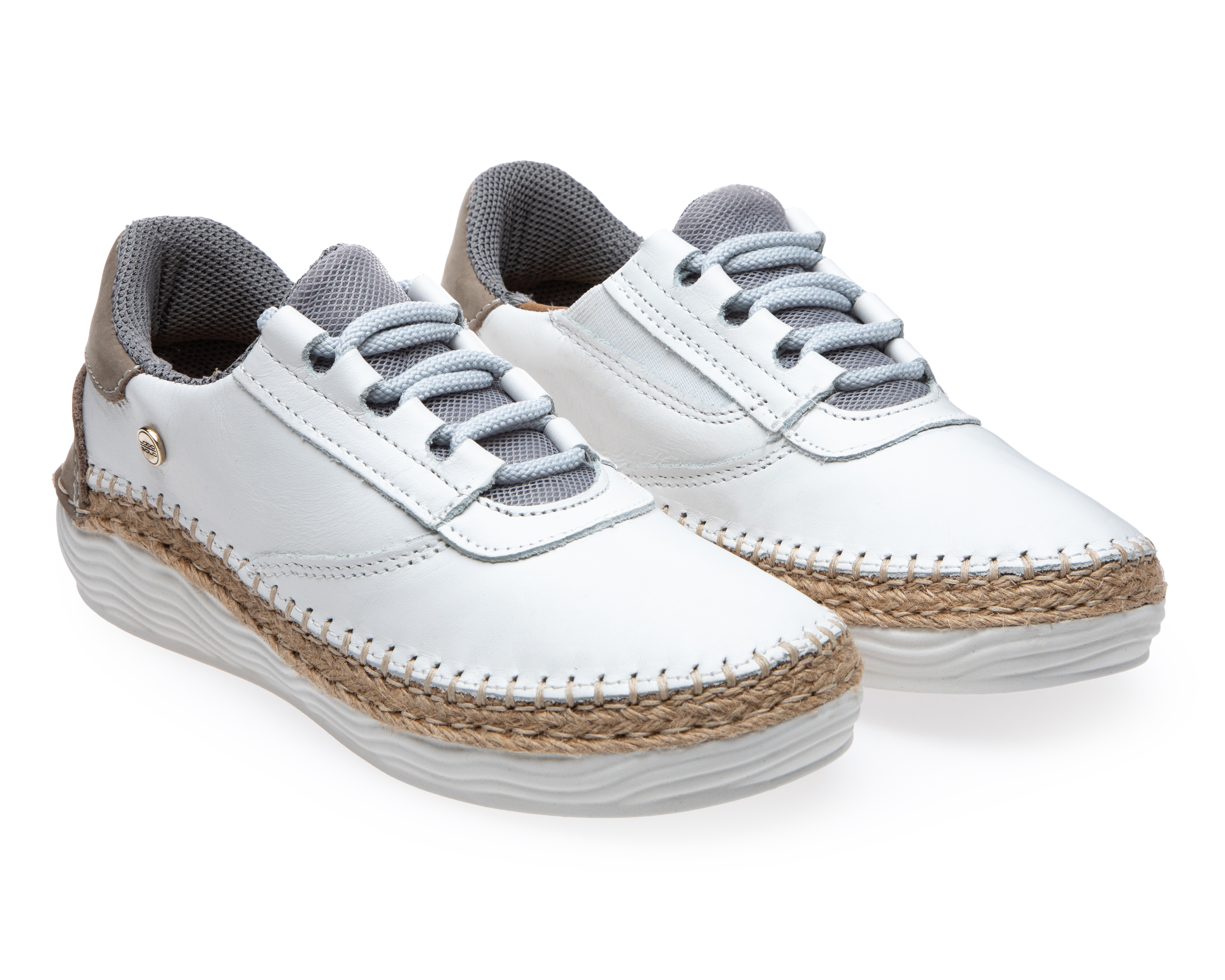 Foto 2 pulgar | Foto 1 | Tenis Confort Lobo Solo de Piel para Mujer