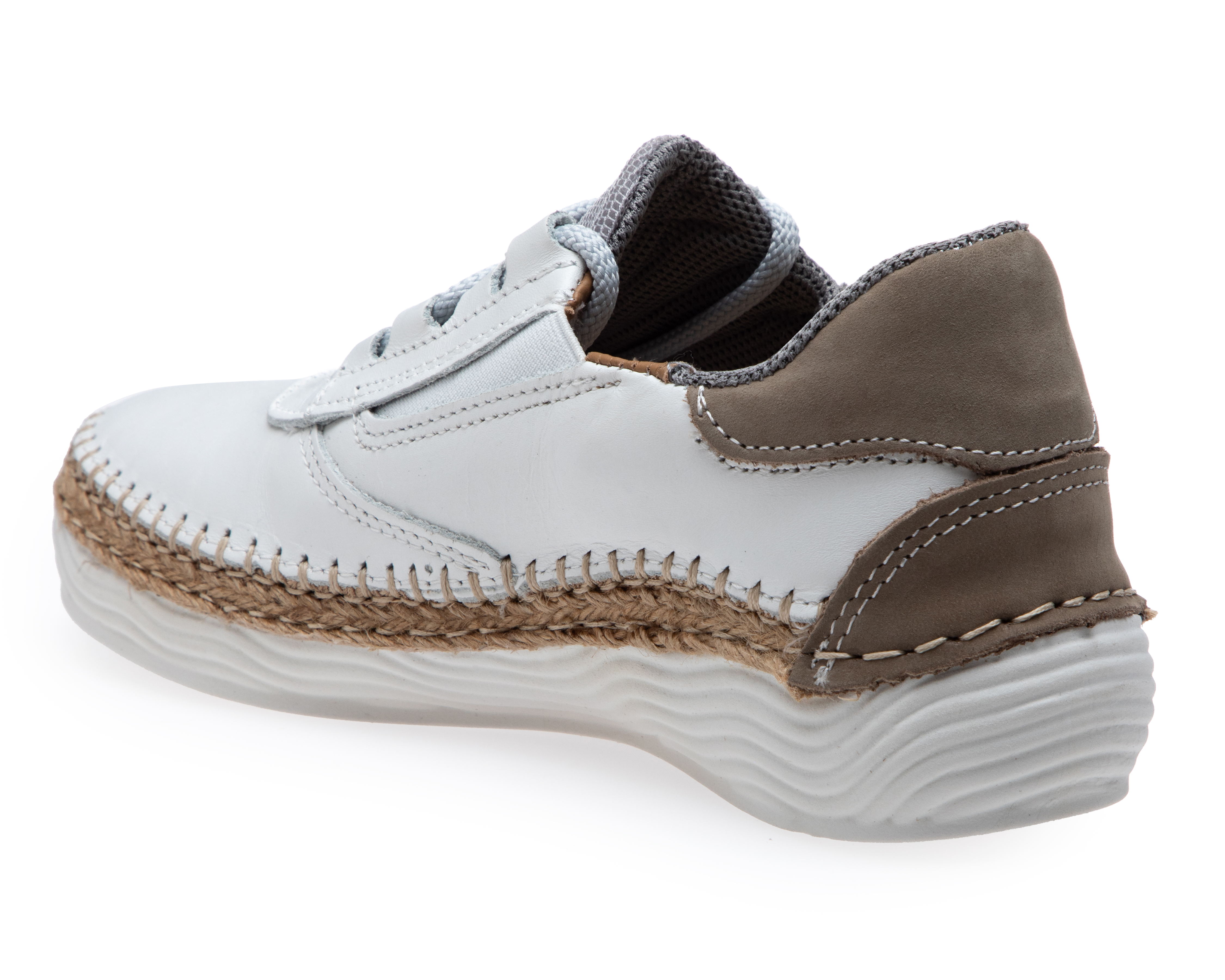 Foto 4 pulgar | Foto 3 | Tenis Confort Lobo Solo de Piel para Mujer