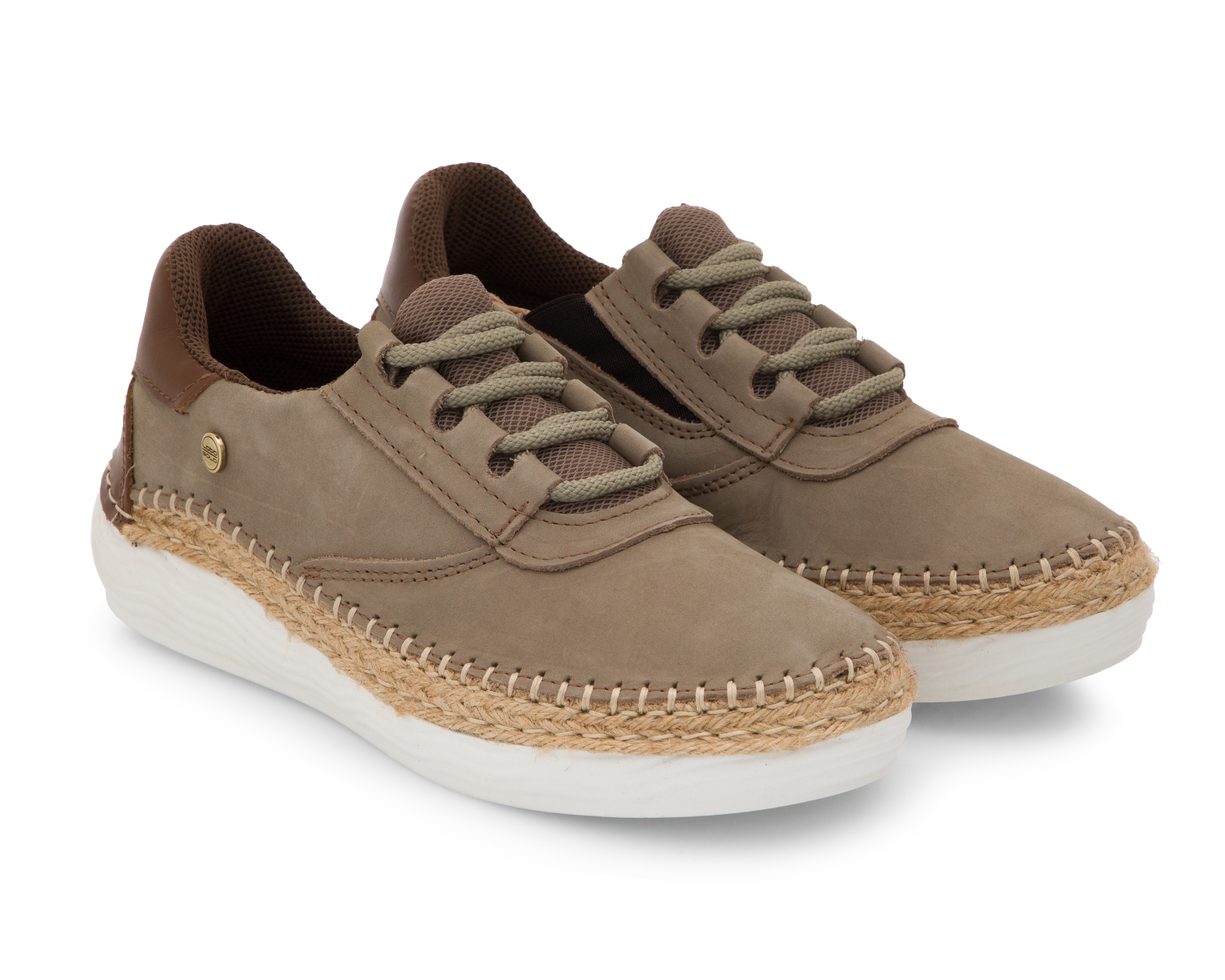 Tenis Confort Lobo Solo de Piel para Mujer