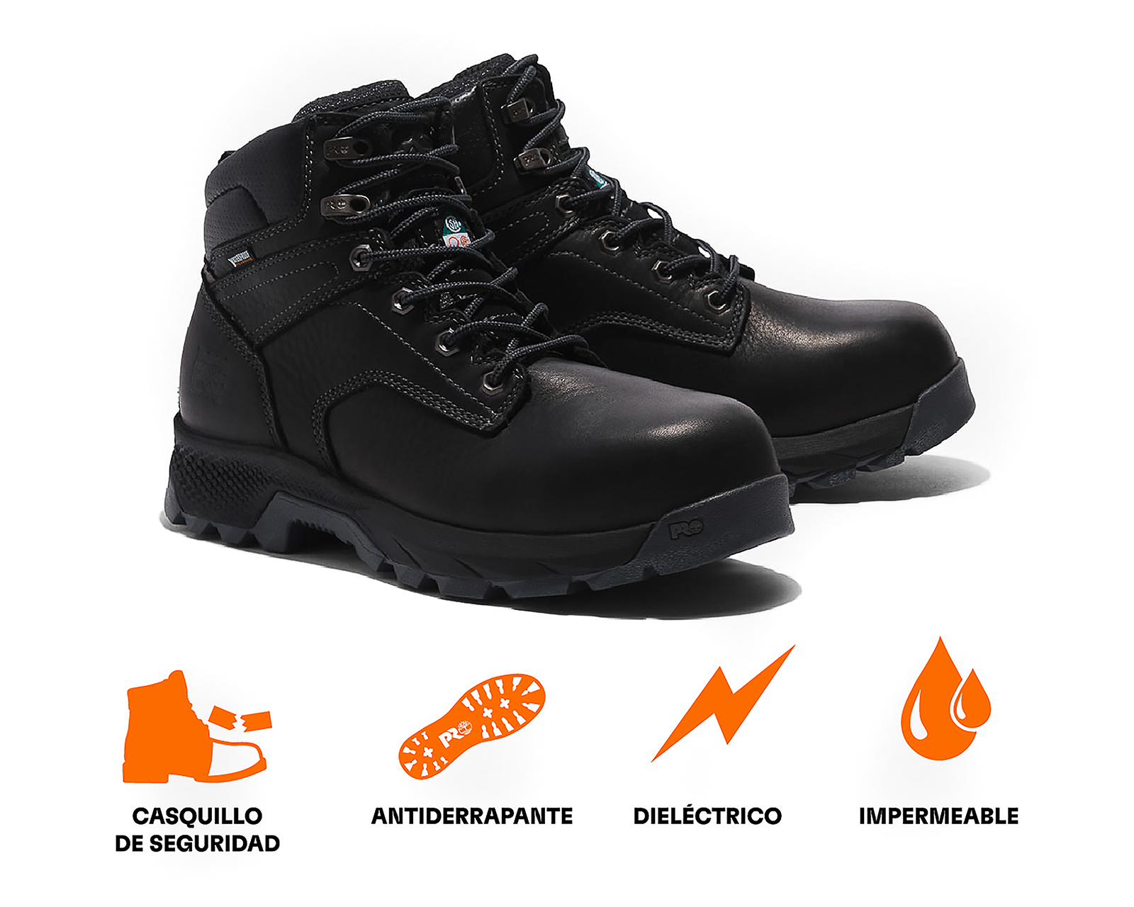 Foto 7 pulgar | Foto 6 | Botas de Trabajo Timberland TiTAN EV de Piel para Hombre