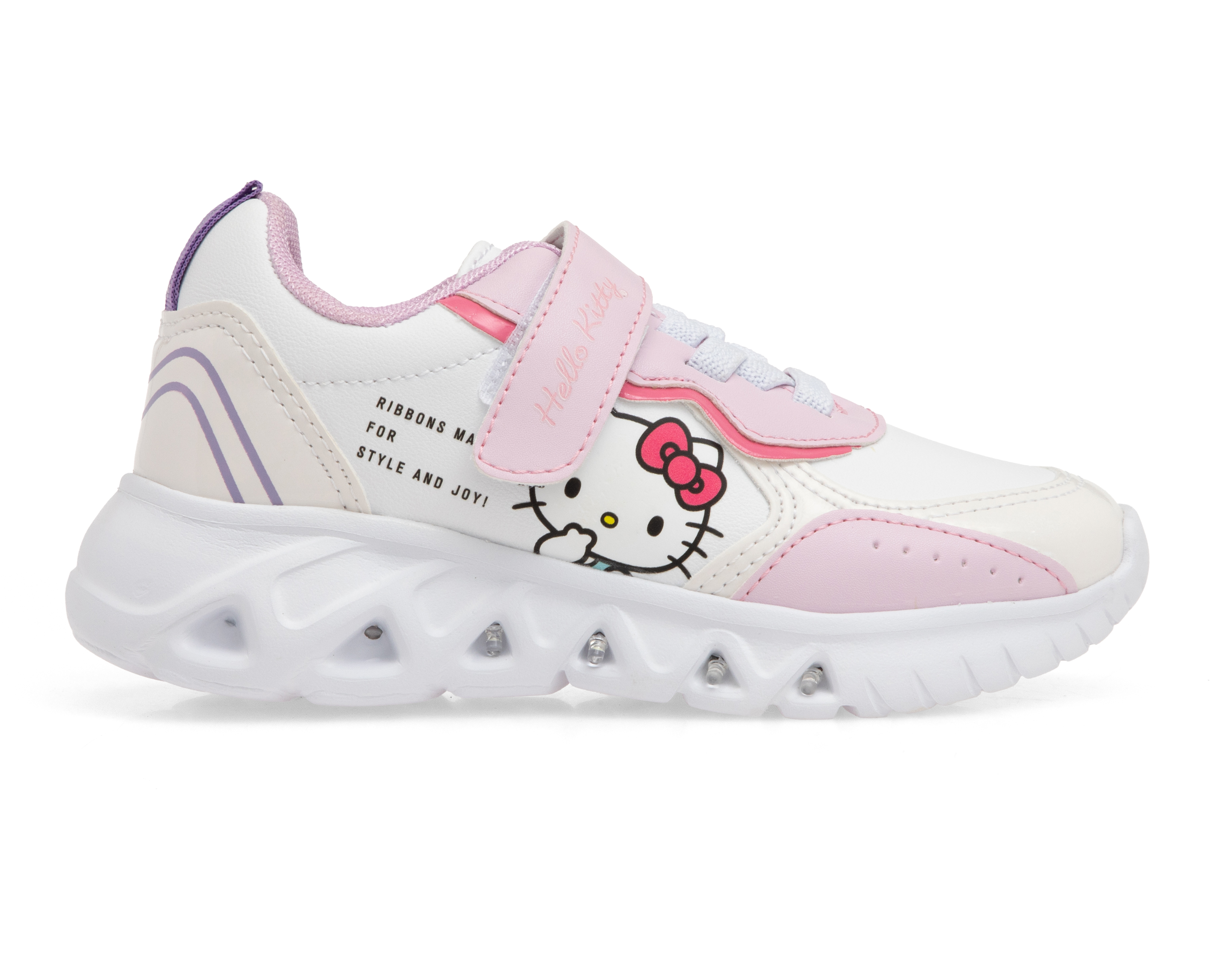 Foto 3 pulgar | Foto 2 | Tenis Casuales Hello Kitty para Niña